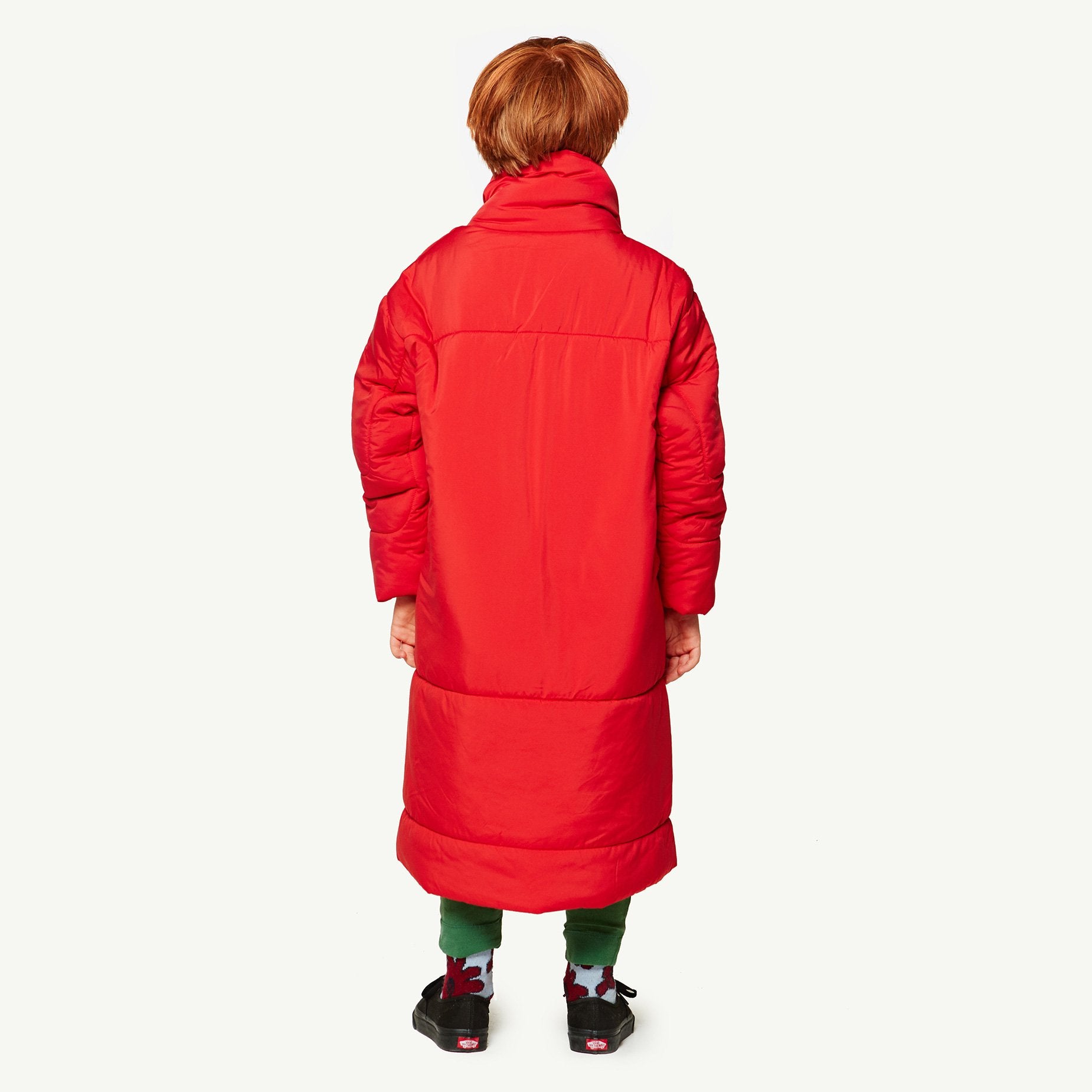 Red Hyena Jacket MODEL BACK