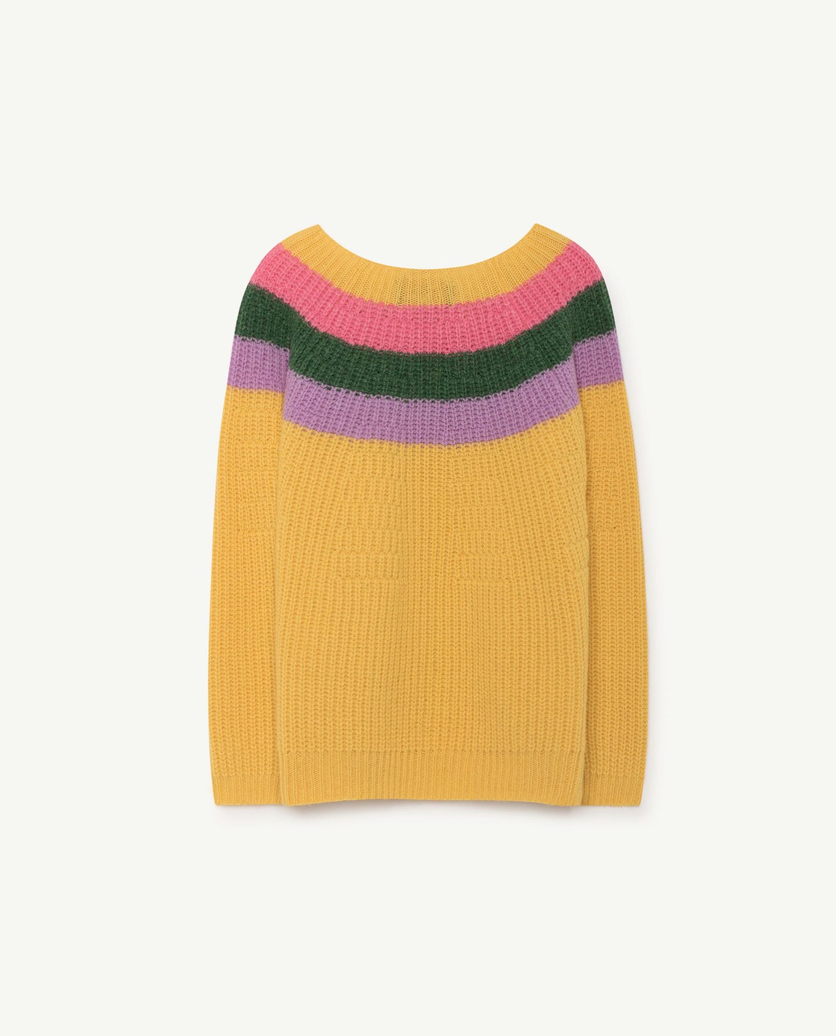 Yellow Raven Sweater PRODUCT BACK