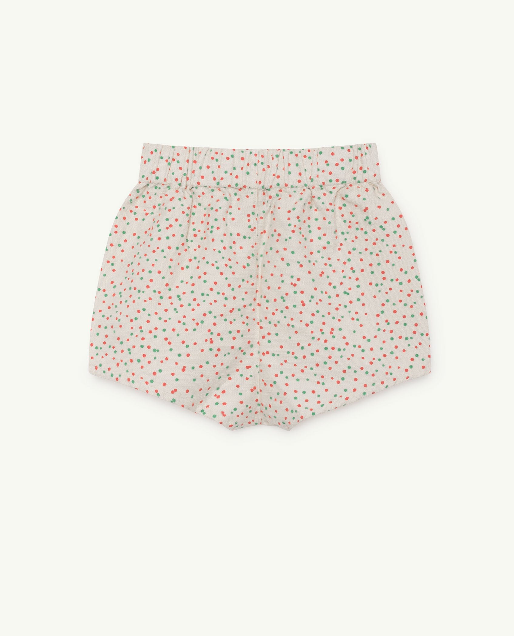 White Clam Shorts PRODUCT BACK