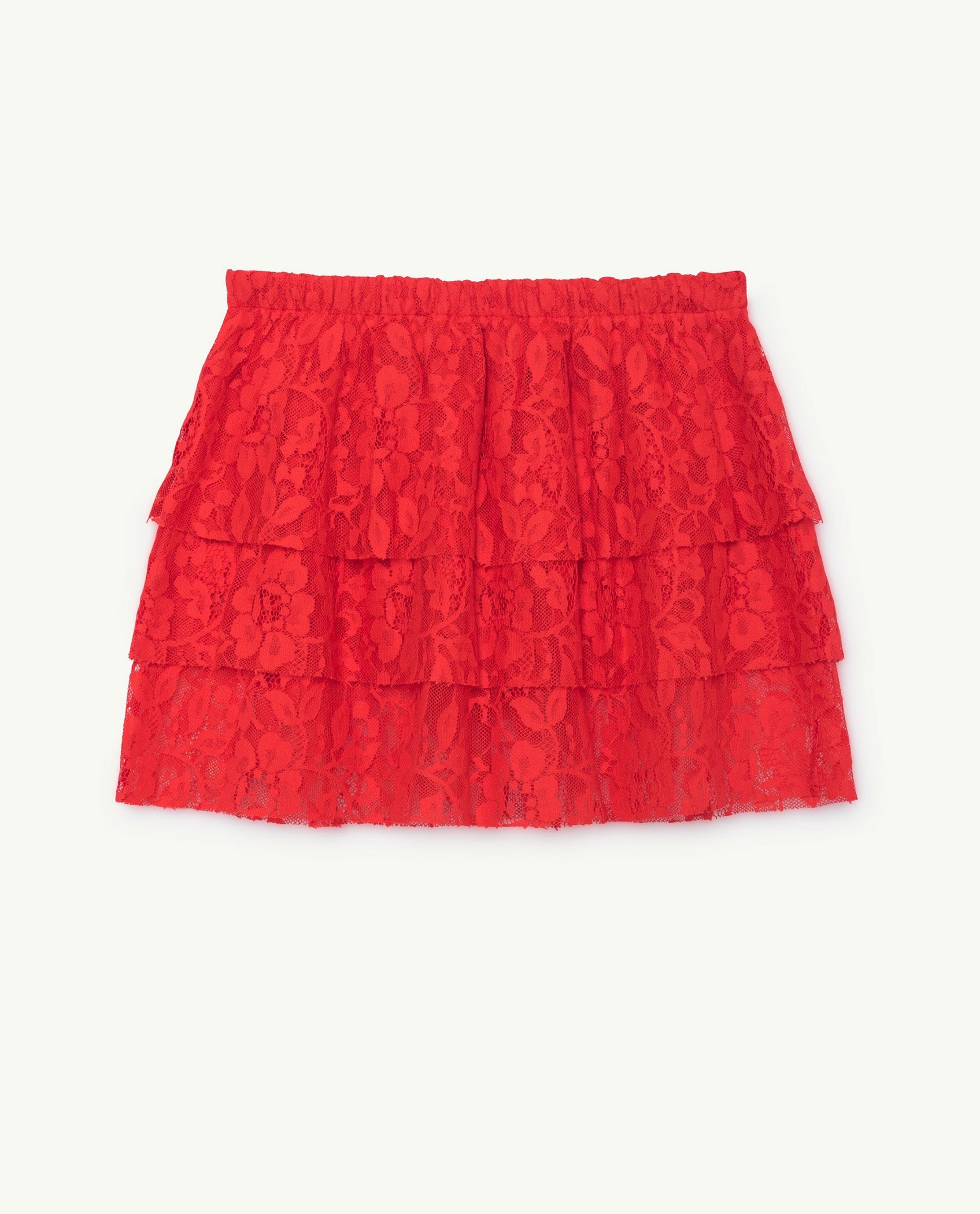 Red Turkey Skirt PRODUCT BACK