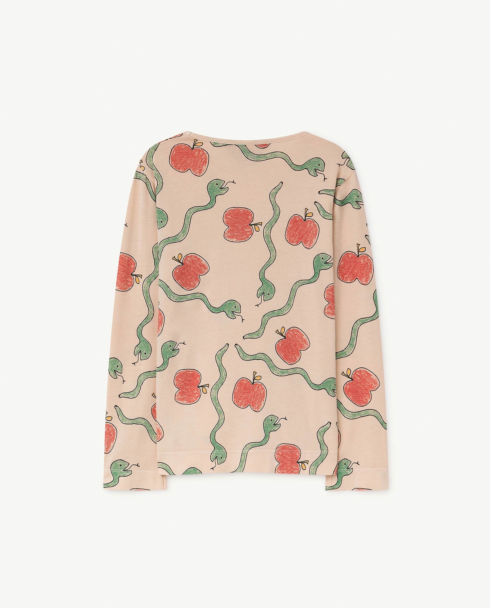 Apples and Snakes Eel Long Sleeve Shirt PRODUCT BACK