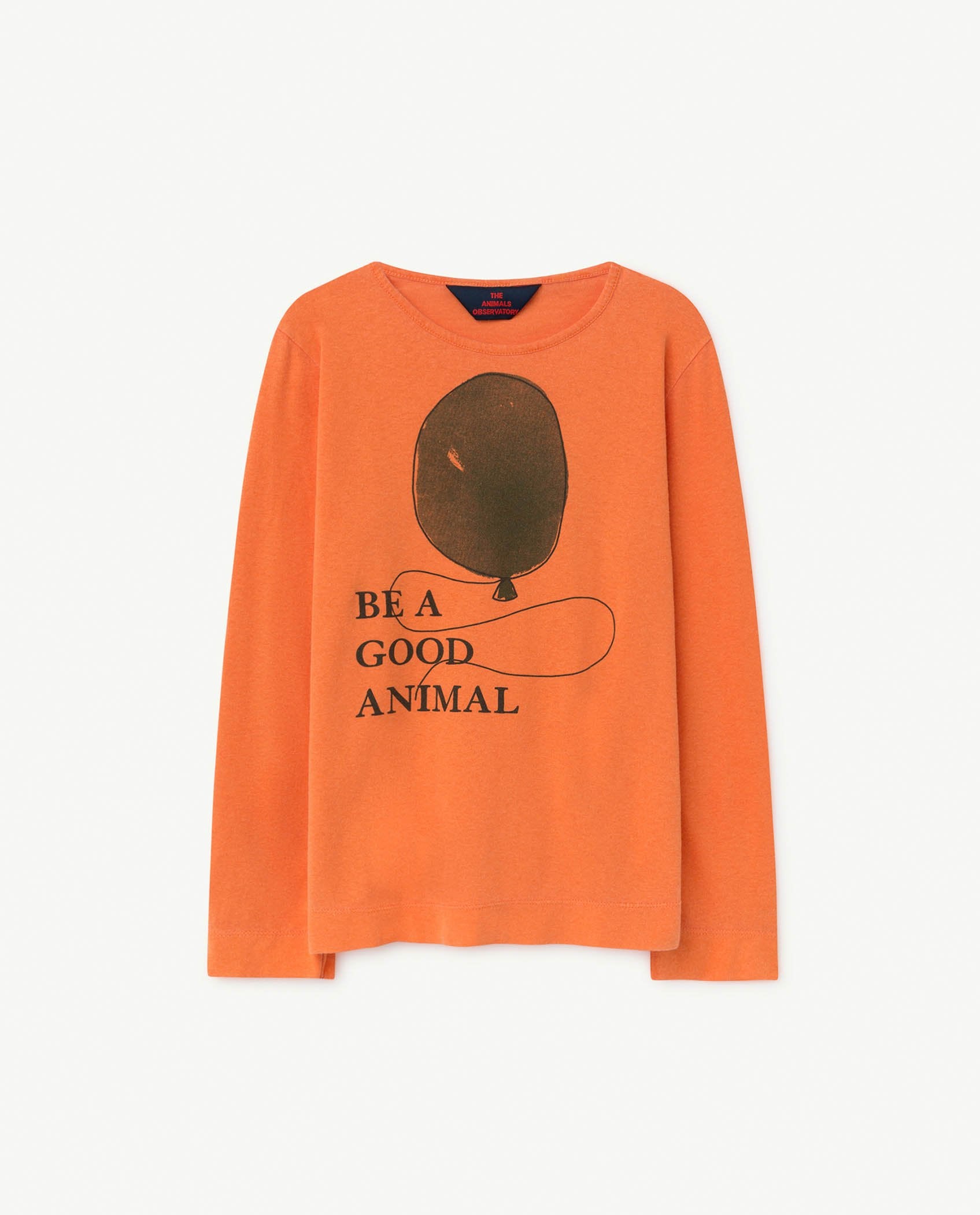 Orange Balloon Eel Long Sleeve Shirt PRODUCT FRONT