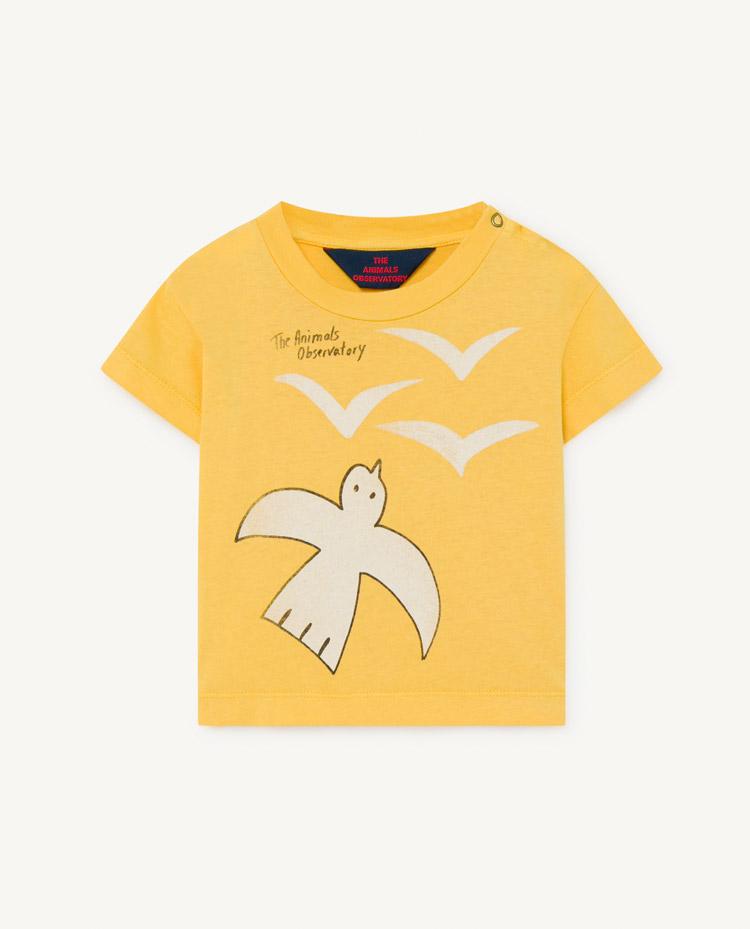 Yellow Rooster Baby T-Shirt COVER