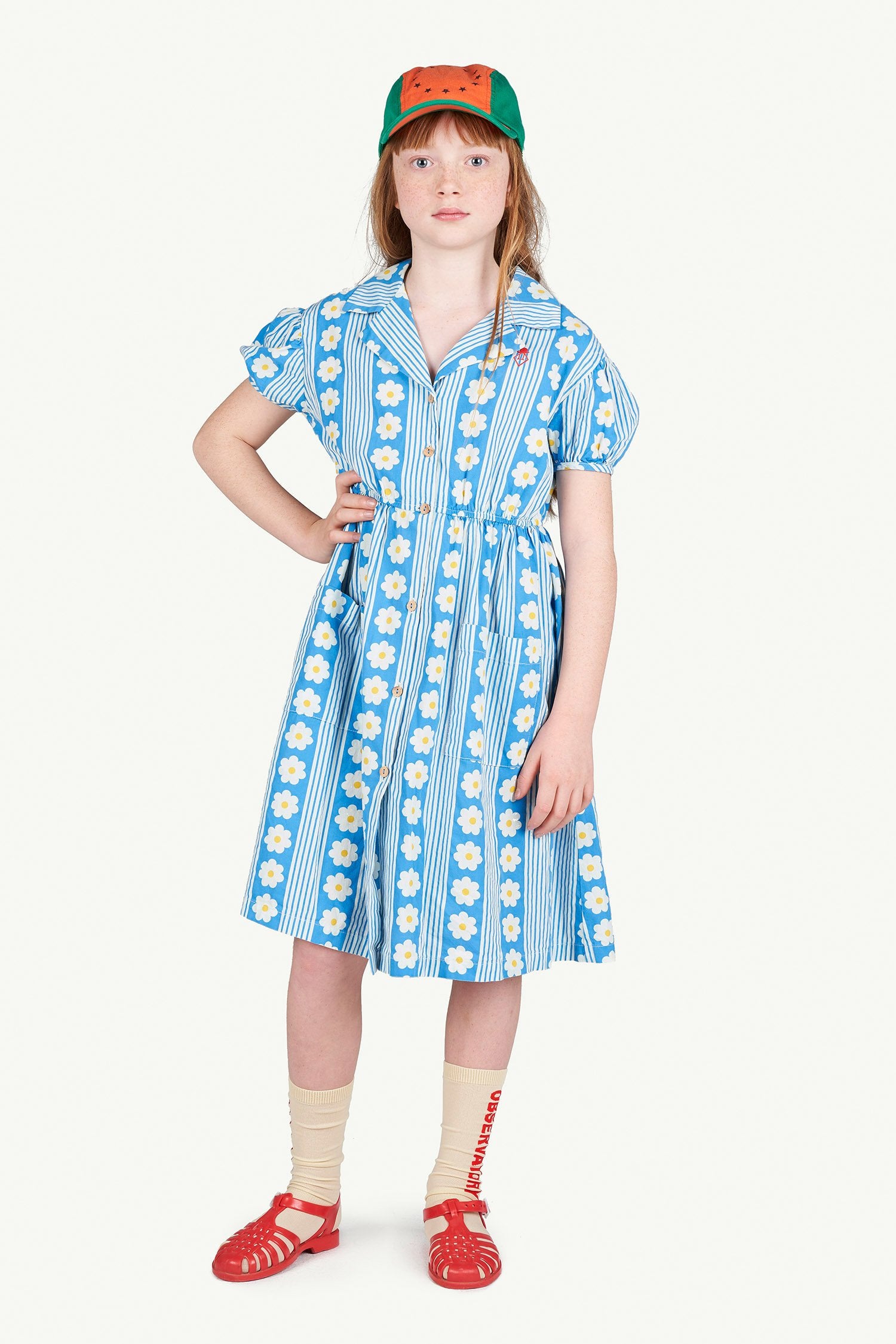 Daisy Dolphin Dress MODEL FRONT