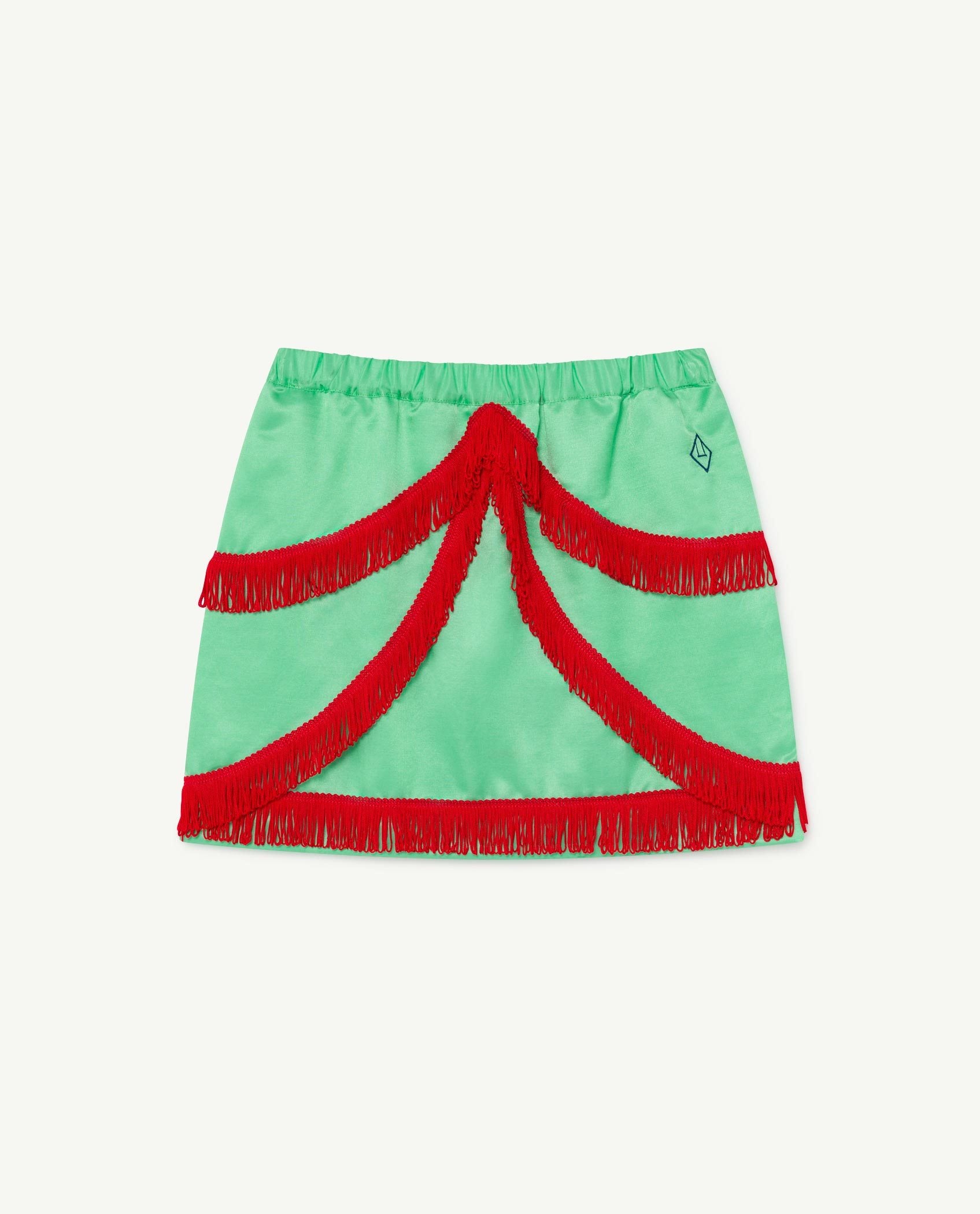 Green Bird Skirt PRODUCT FRONT