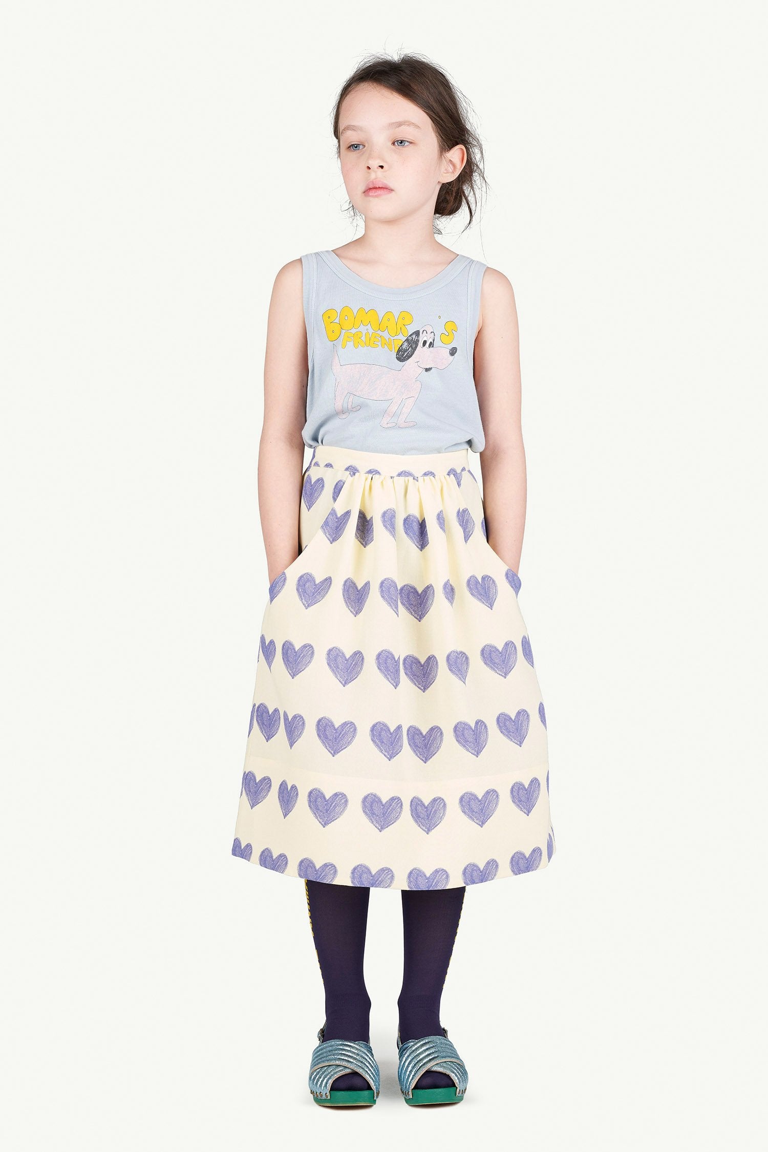 Heart Sow Skirt MODEL FRONT