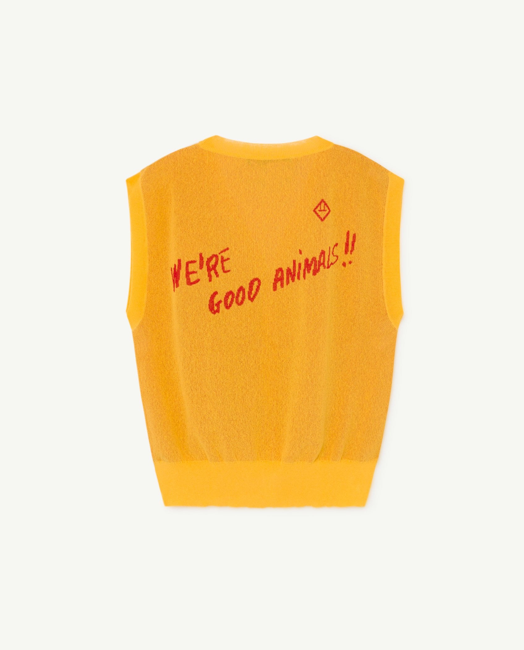 Yellow Bat Vest PRODUCT BACK