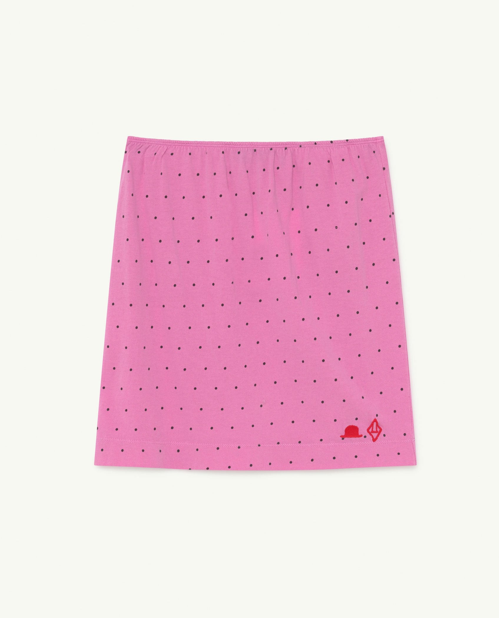 Pink Dots Kitten Skirt PRODUCT FRONT