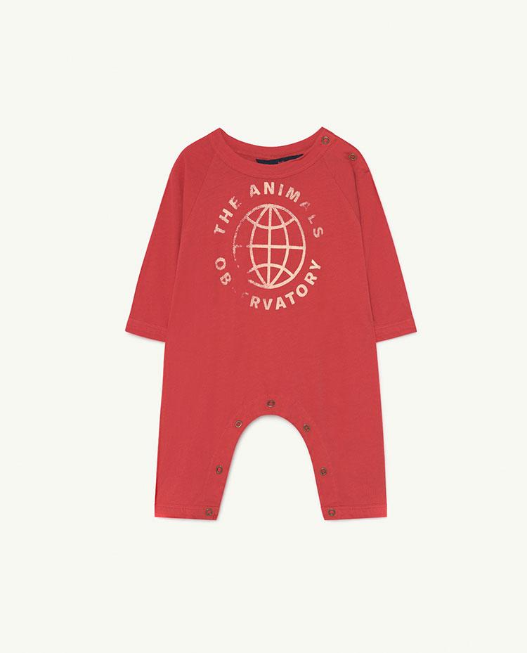 Baby Red Planet Owl Pyjama COVER