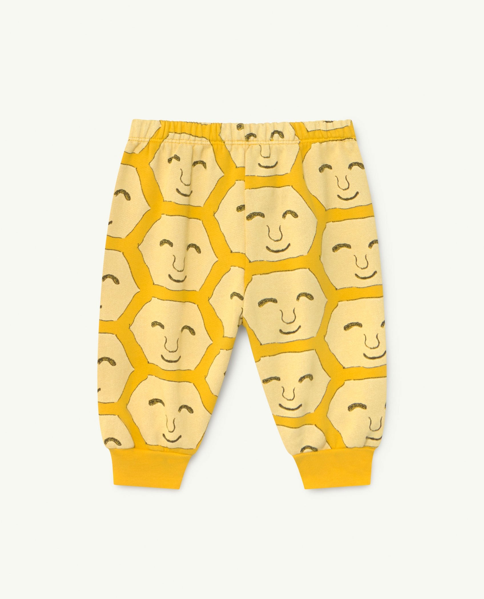 Baby Yellow Face Dromedary Jersey Pants PRODUCT BACK