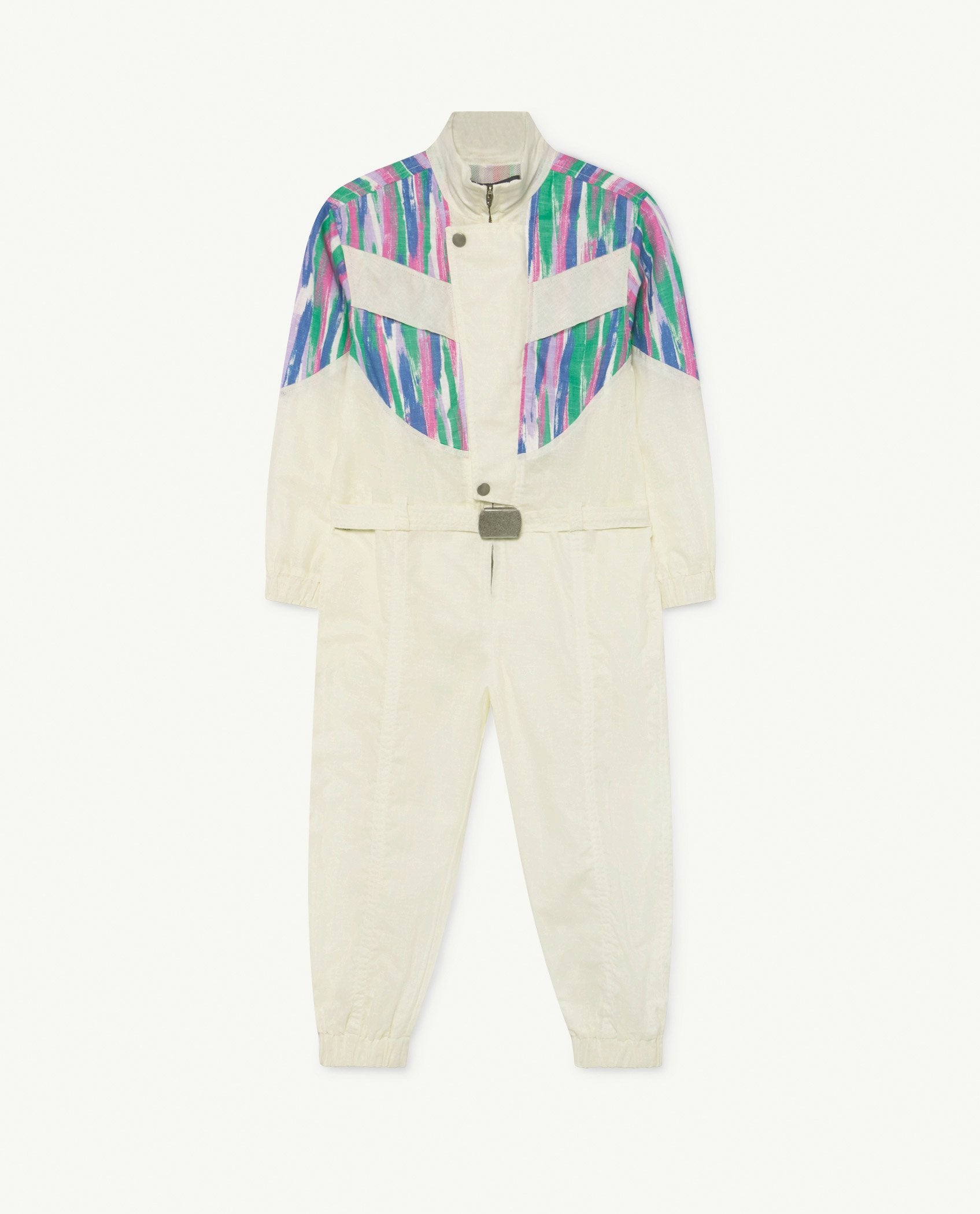 White Colors Grasshopper Jumpsuit PRODUCT FRONT