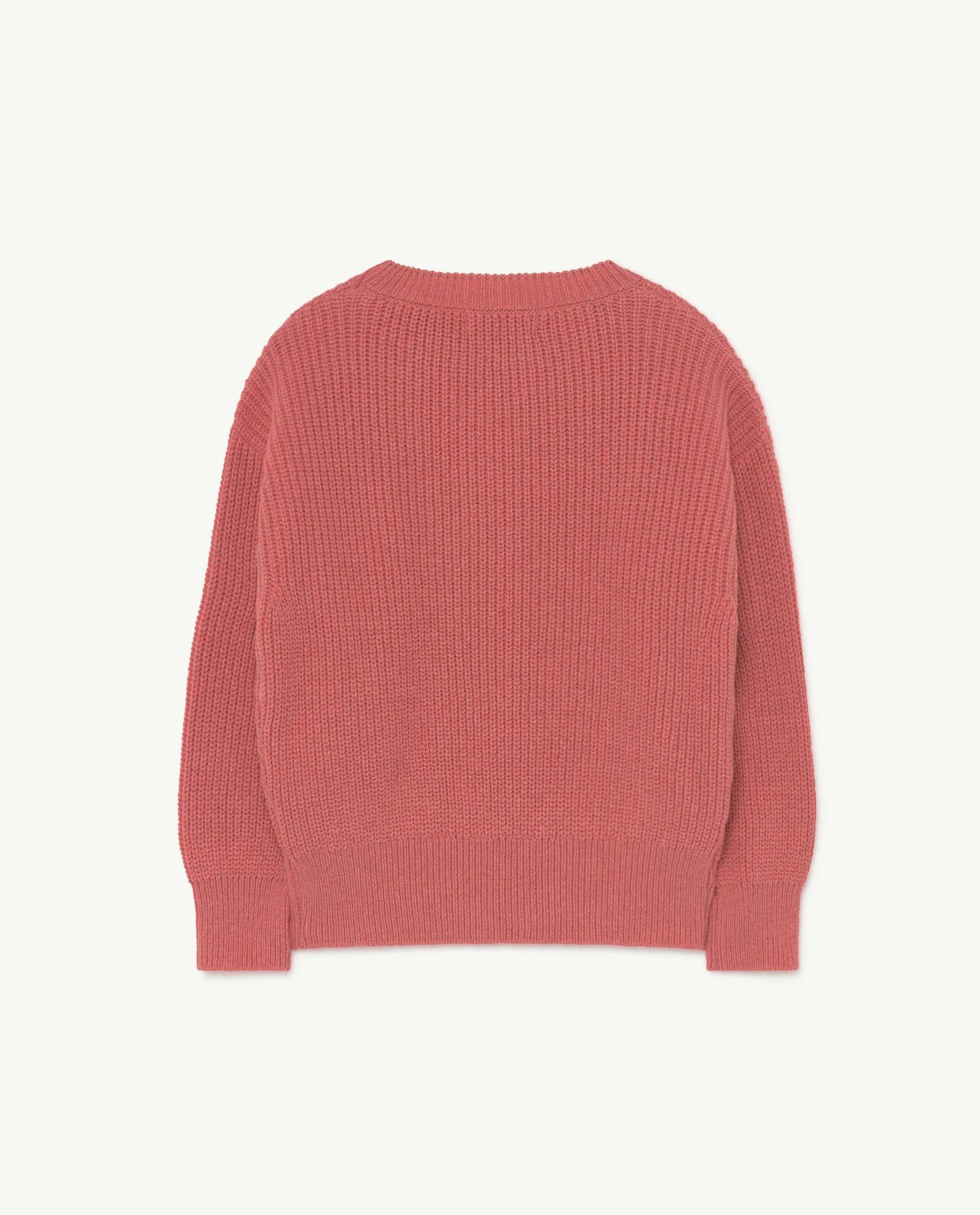 Pink Animals Tao Bull Knit PRODUCT BACK