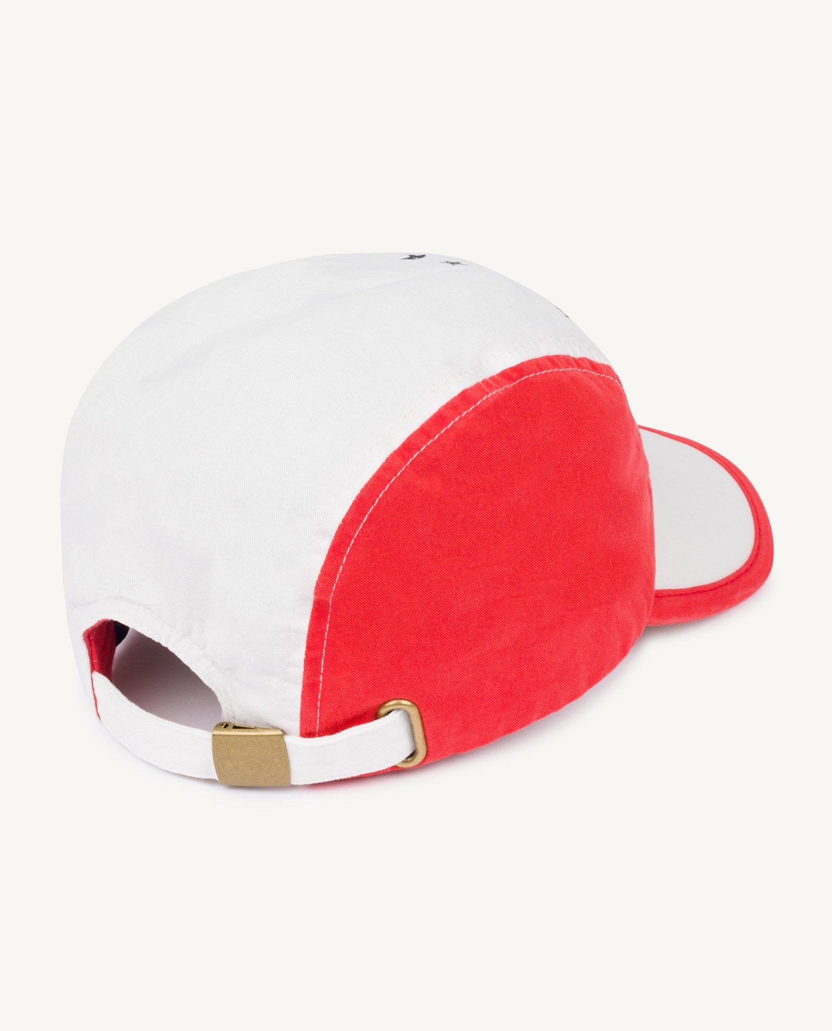 White Big Hamster Cap PRODUCT BACK