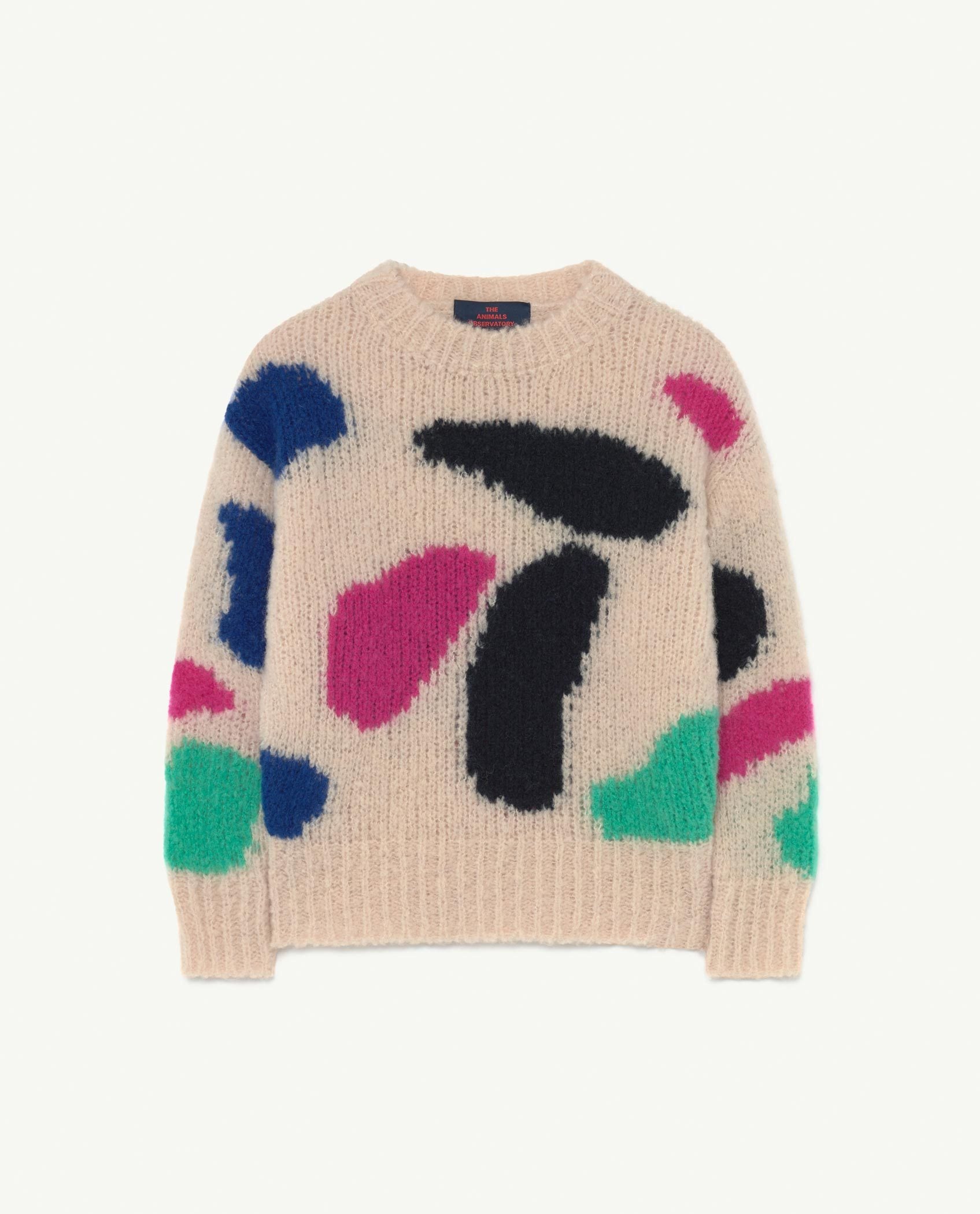 Pale Rose Arty Bull Jumper PRODUCT FRONT