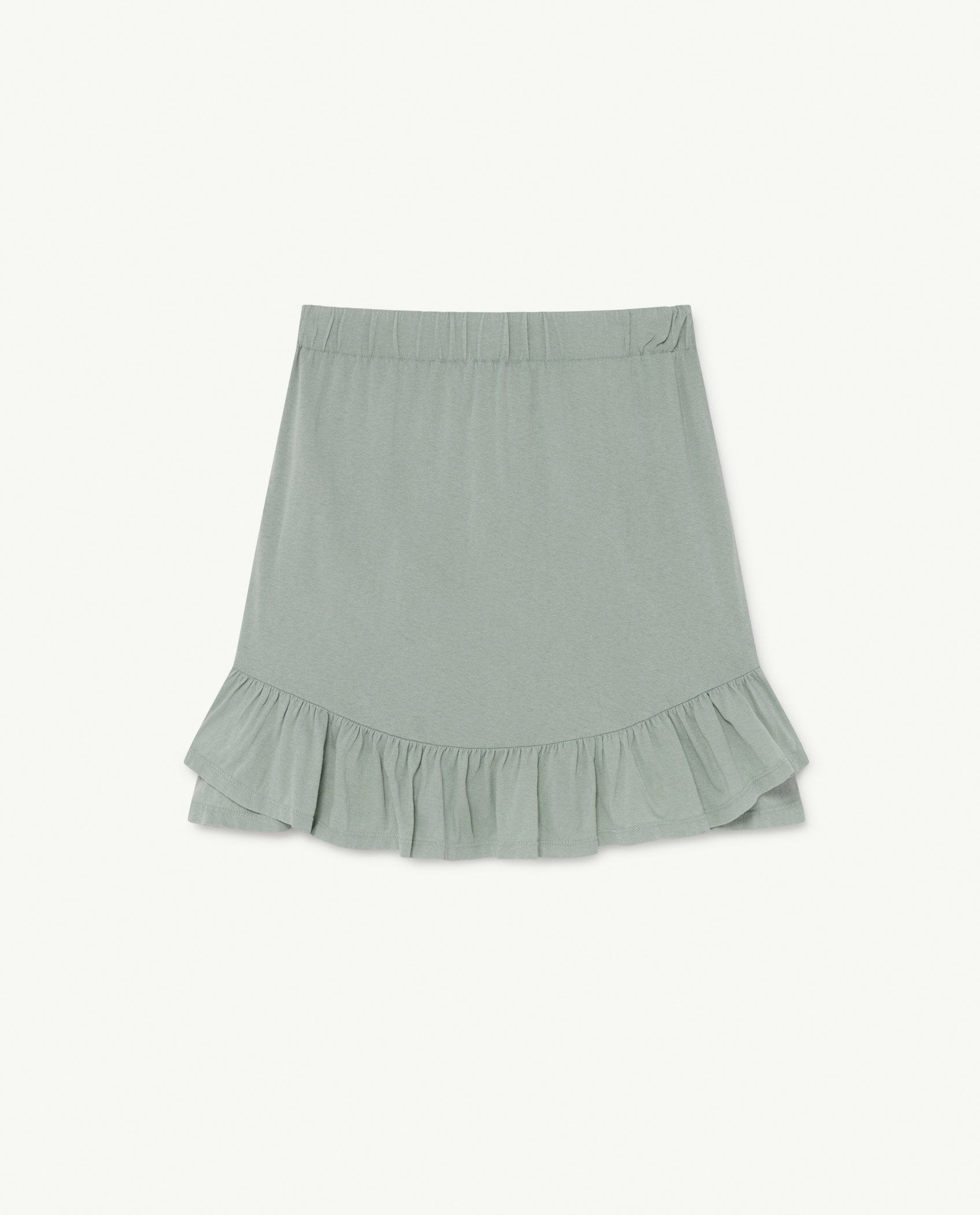 Soft Green Logo Slug Skirt PRODUCT BACK