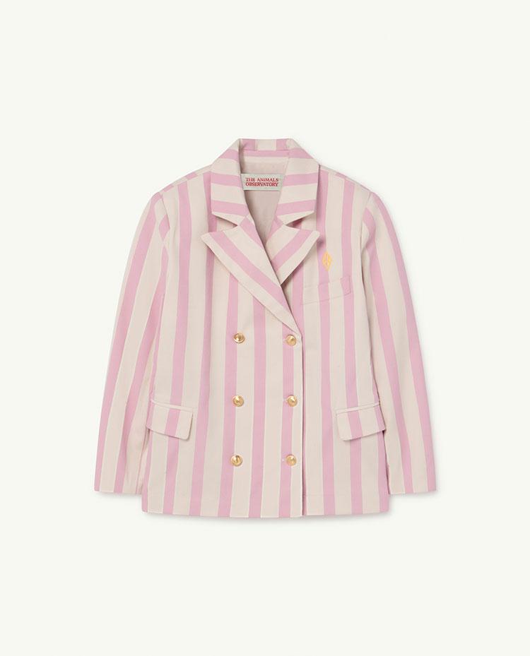 Pink Stripes Falcon Jacket COVER