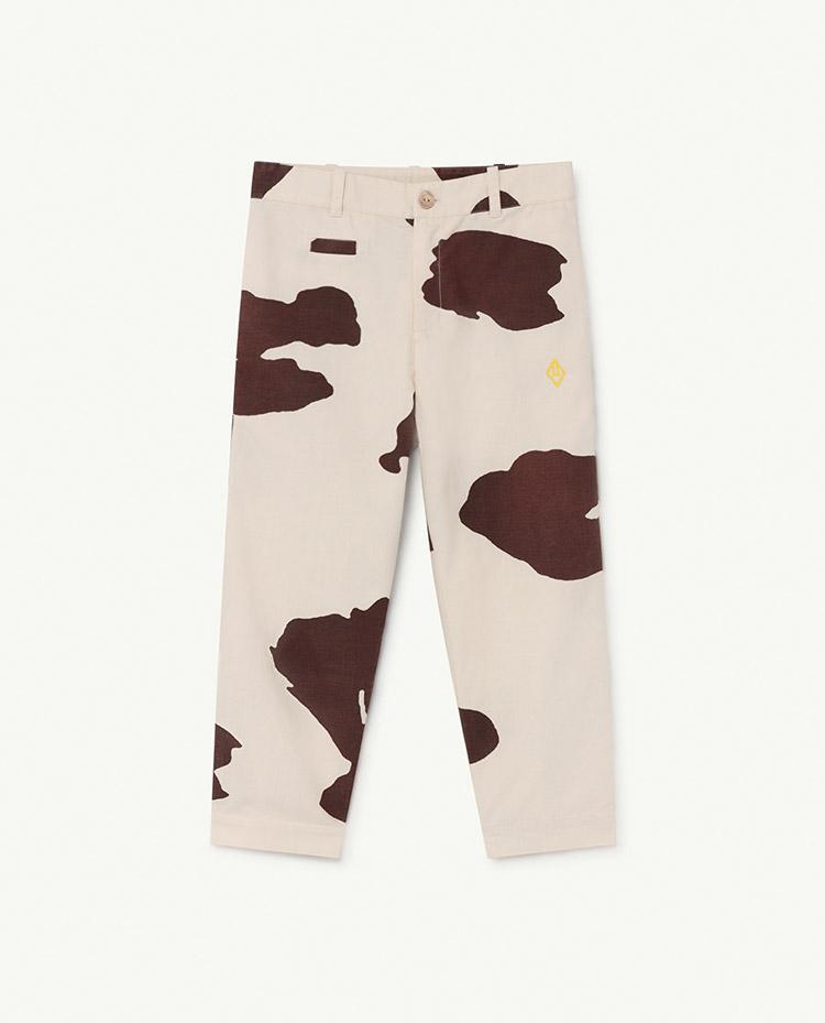 White Cow Camel Trousers COVER