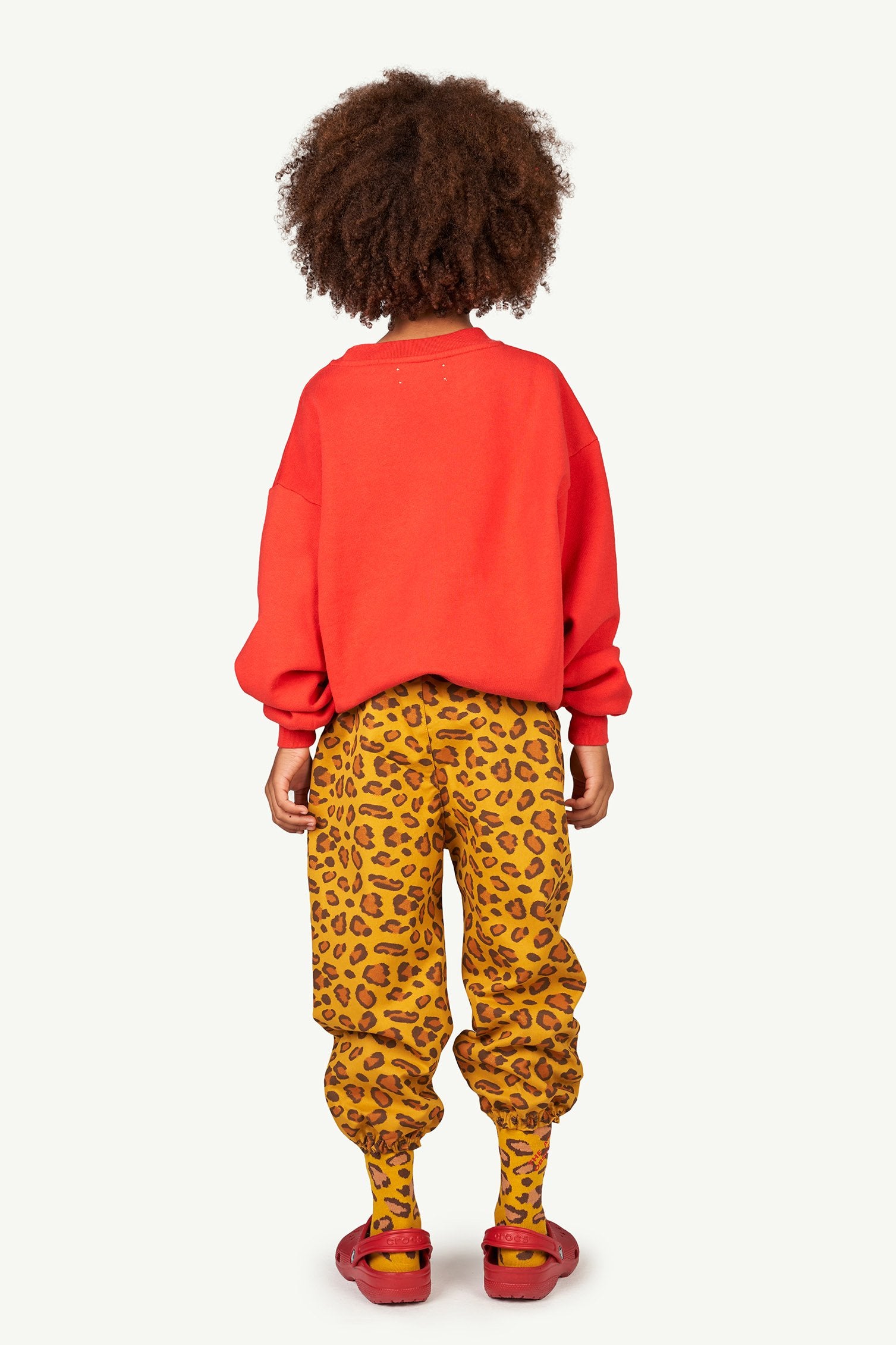 Red Bear Kids Sweatshirt MODEL BACK