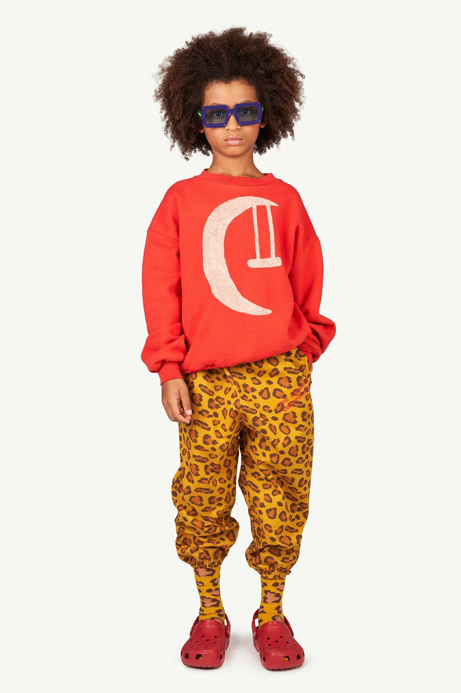 Red Bear Kids Sweatshirt MODEL FRONT