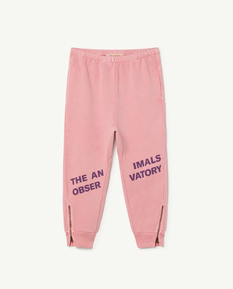 The Animals Observatory Eagle graphic-print cotton shorts - Pink