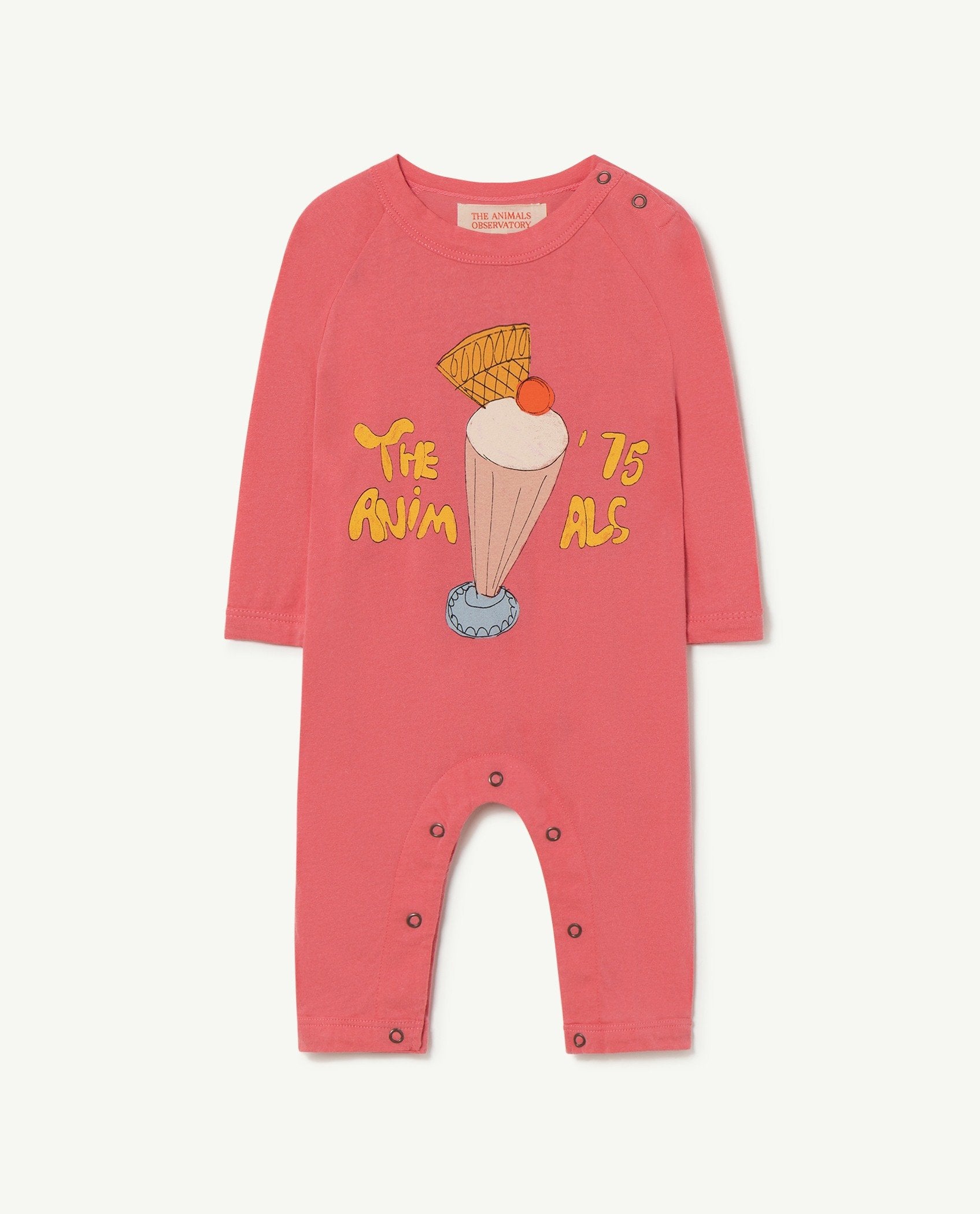 Pink Owl Baby Pyjamas PRODUCT FRONT
