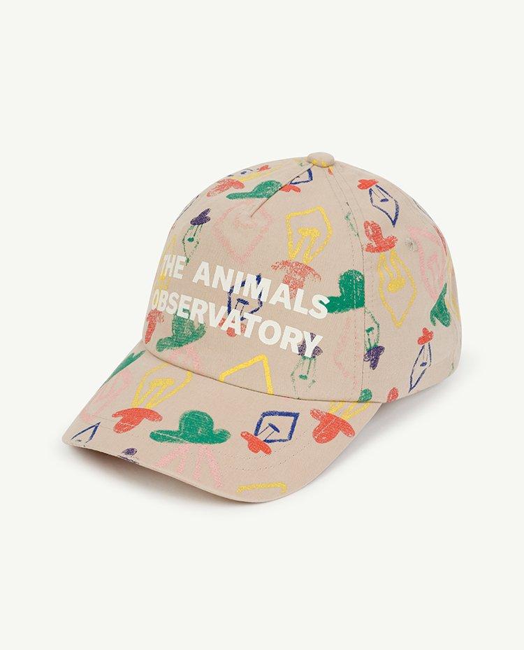 Grey The Animals Observatory Logo Hamster Cap COVER