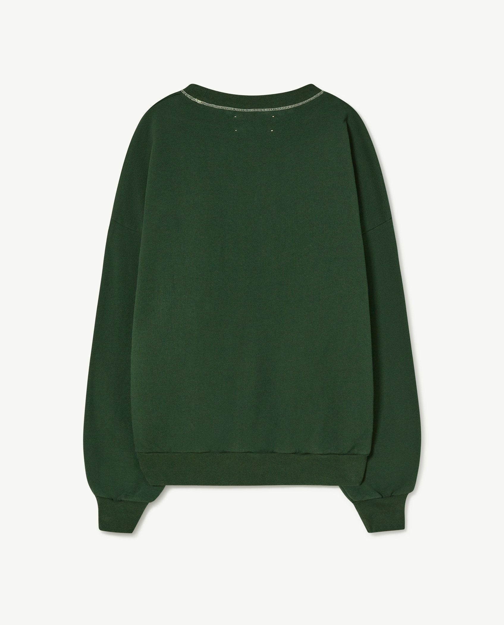 Green Adult Bear Sweatshirt PRODUCT BACK