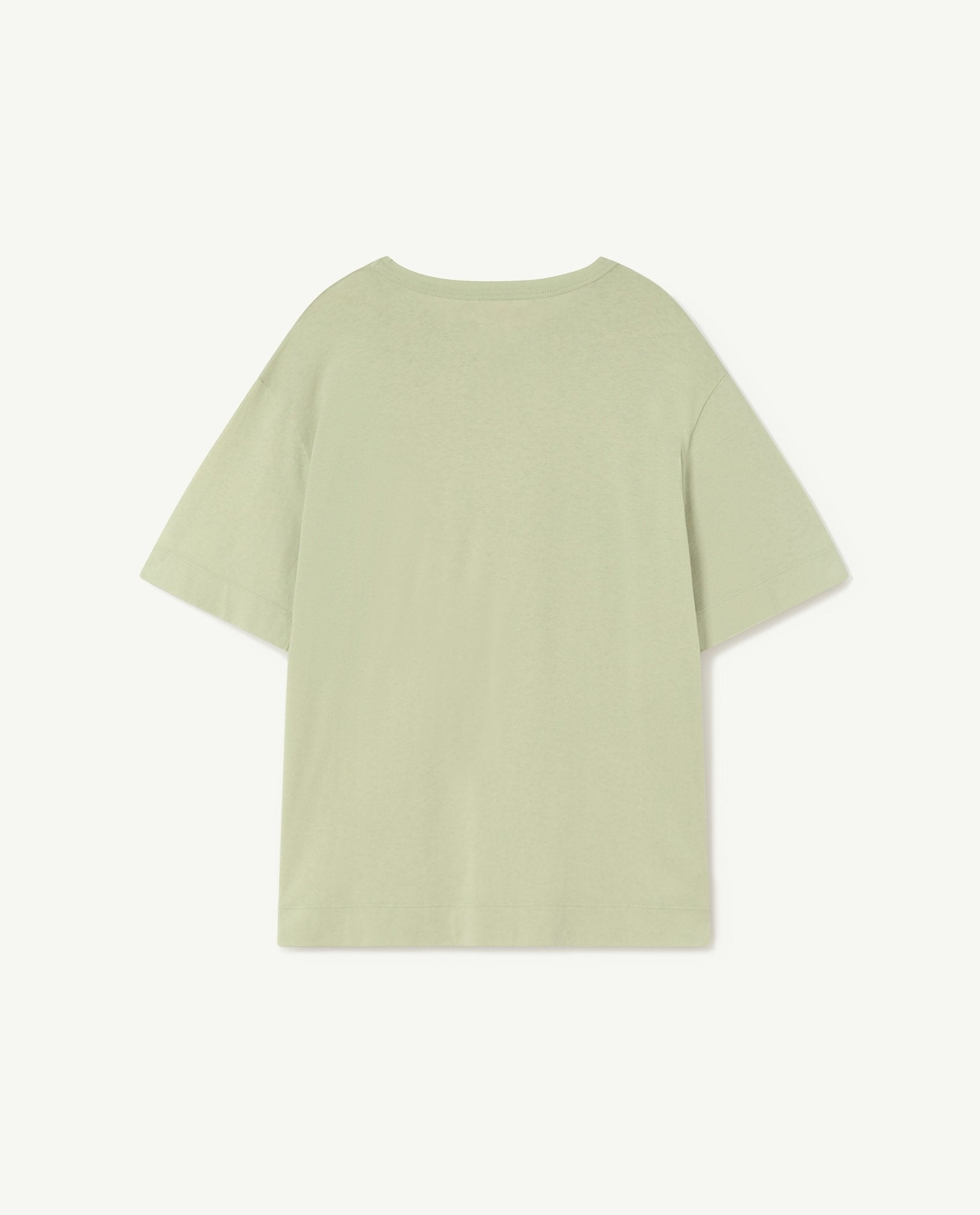 Soft Green Rooster Oversize T-Shirt PRODUCT BACK