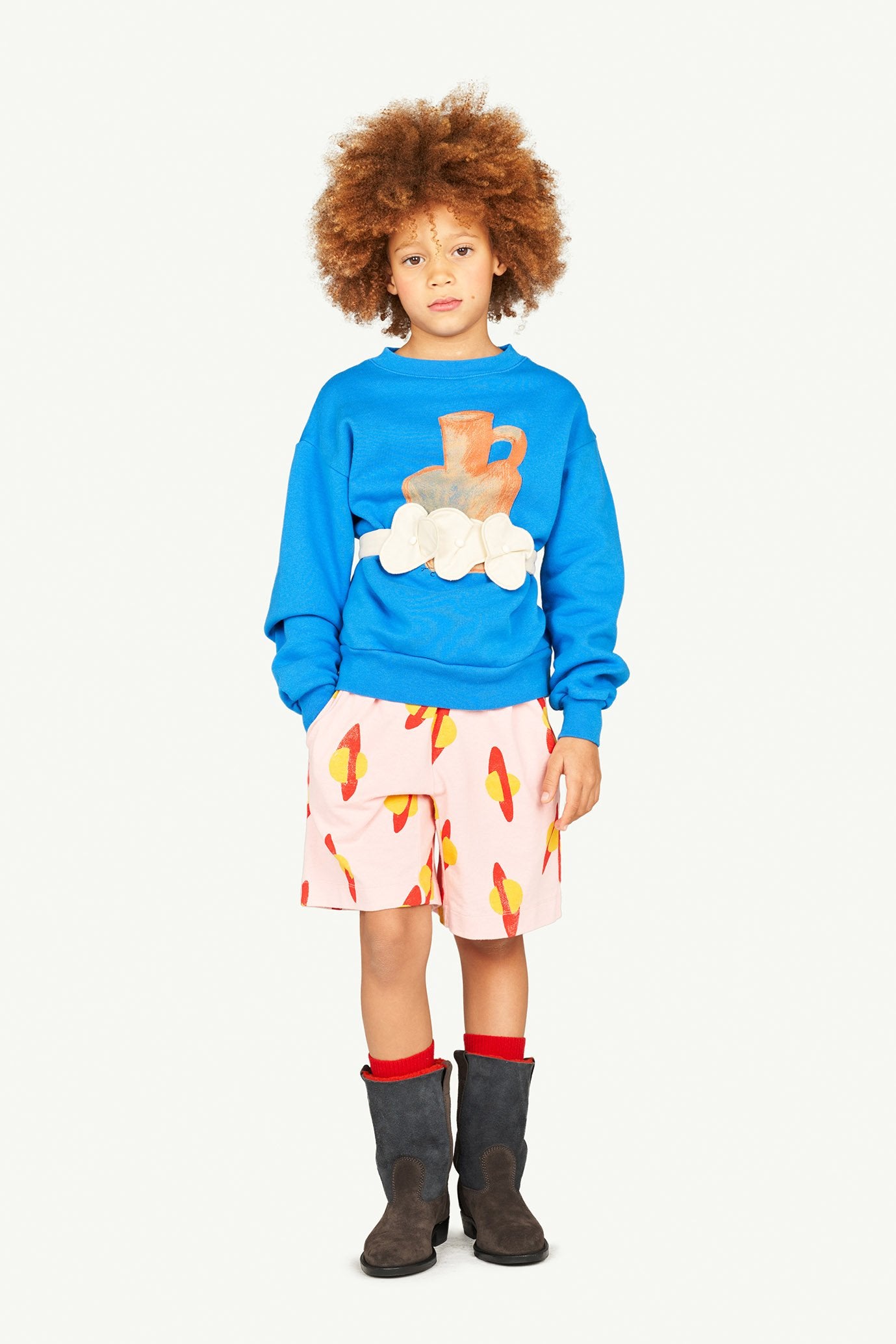 Blue Bear Sweatshirt MODEL FRONT