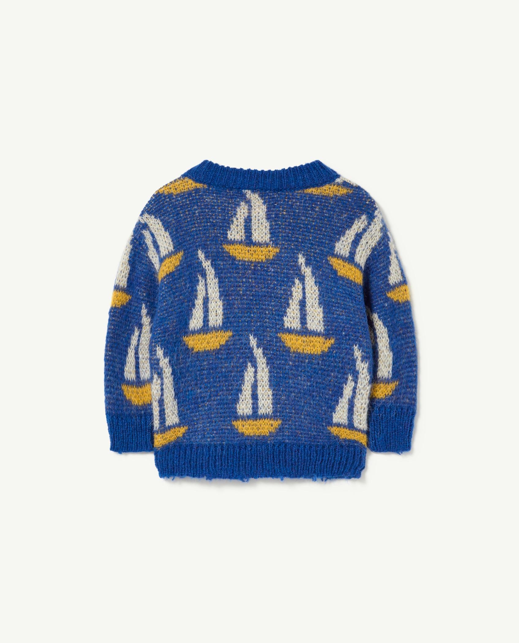 Blue Bull Baby Sweater PRODUCT BACK