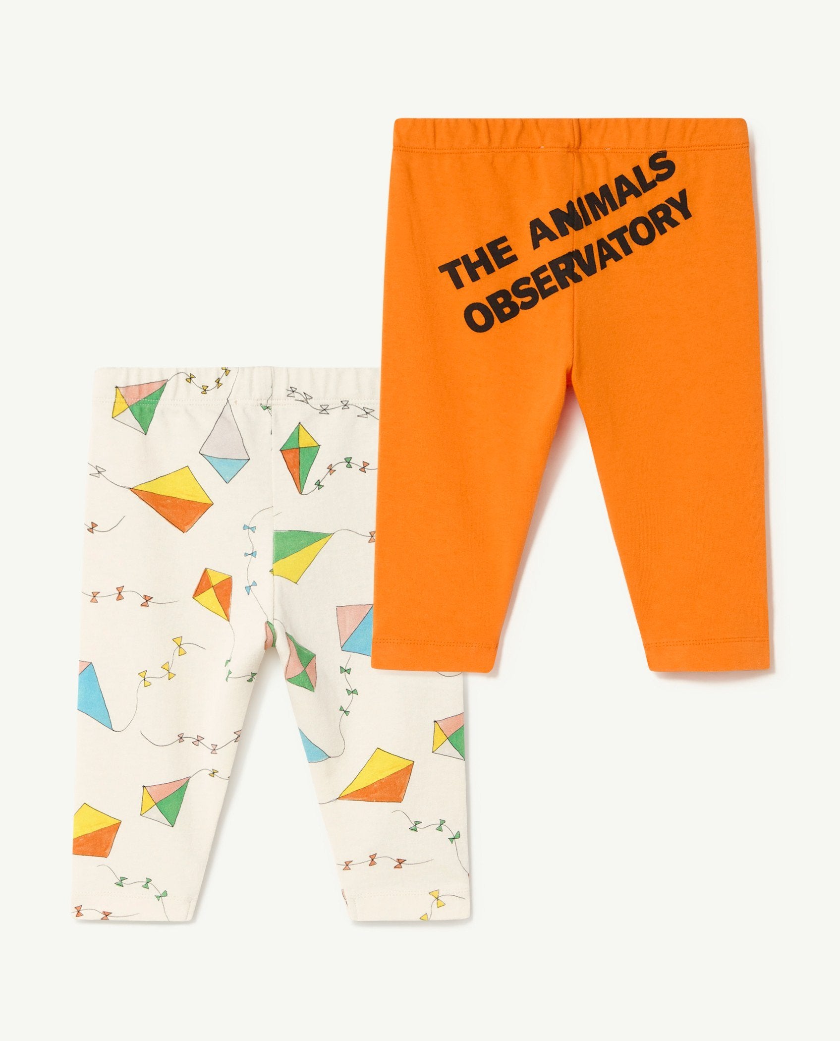 Pack Orange Penguin Baby Pants PRODUCT BACK