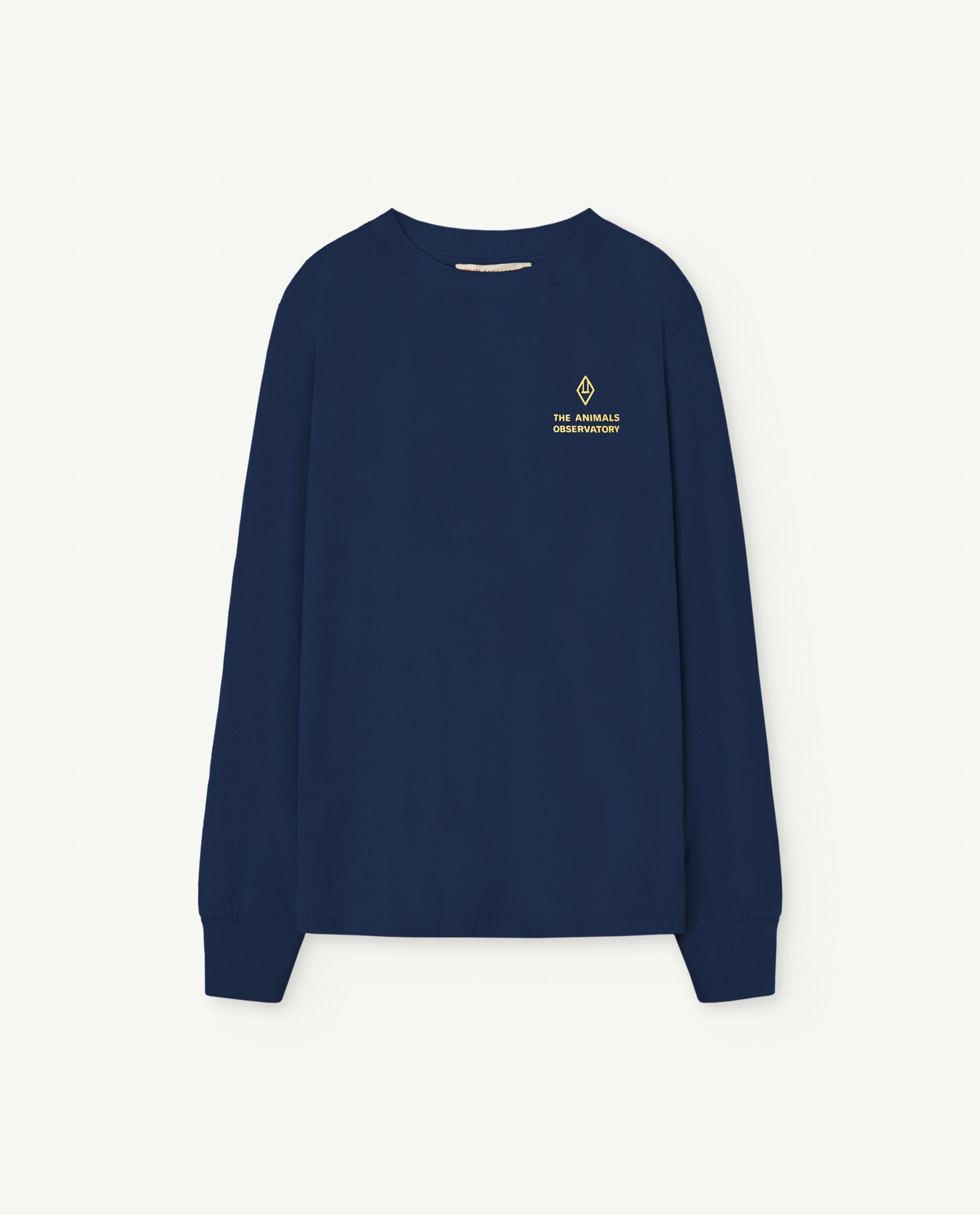 Navy Aries Kids Long Sleeve T-Shirt PRODUCT FRONT