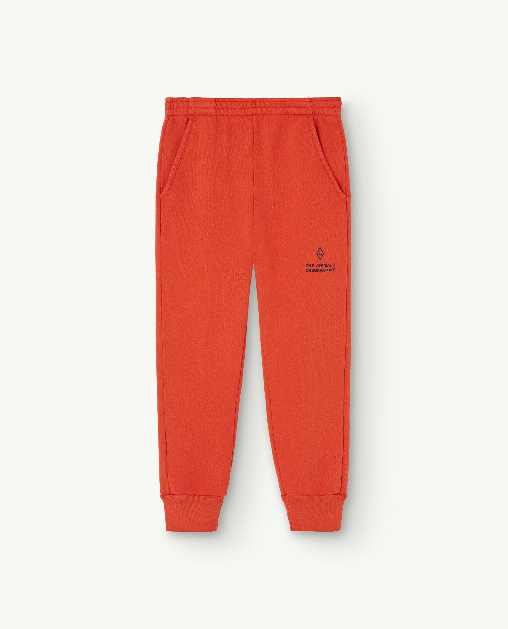 Sweatpants BALLOON red with print on the leg - Coccodrillo online shop