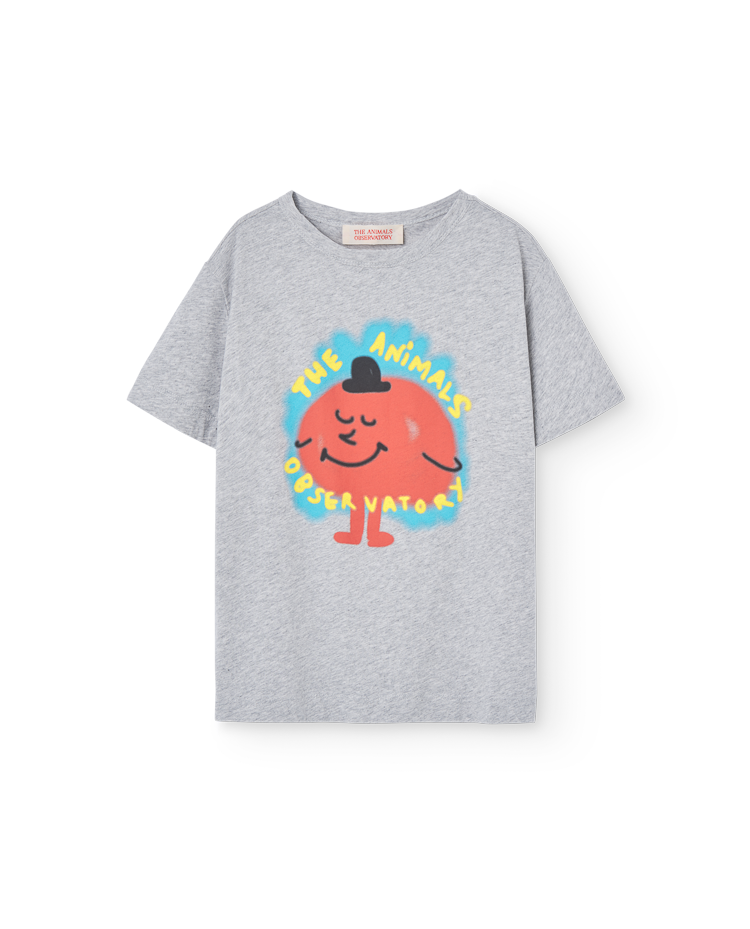 T-shirt Rooster Spray gris