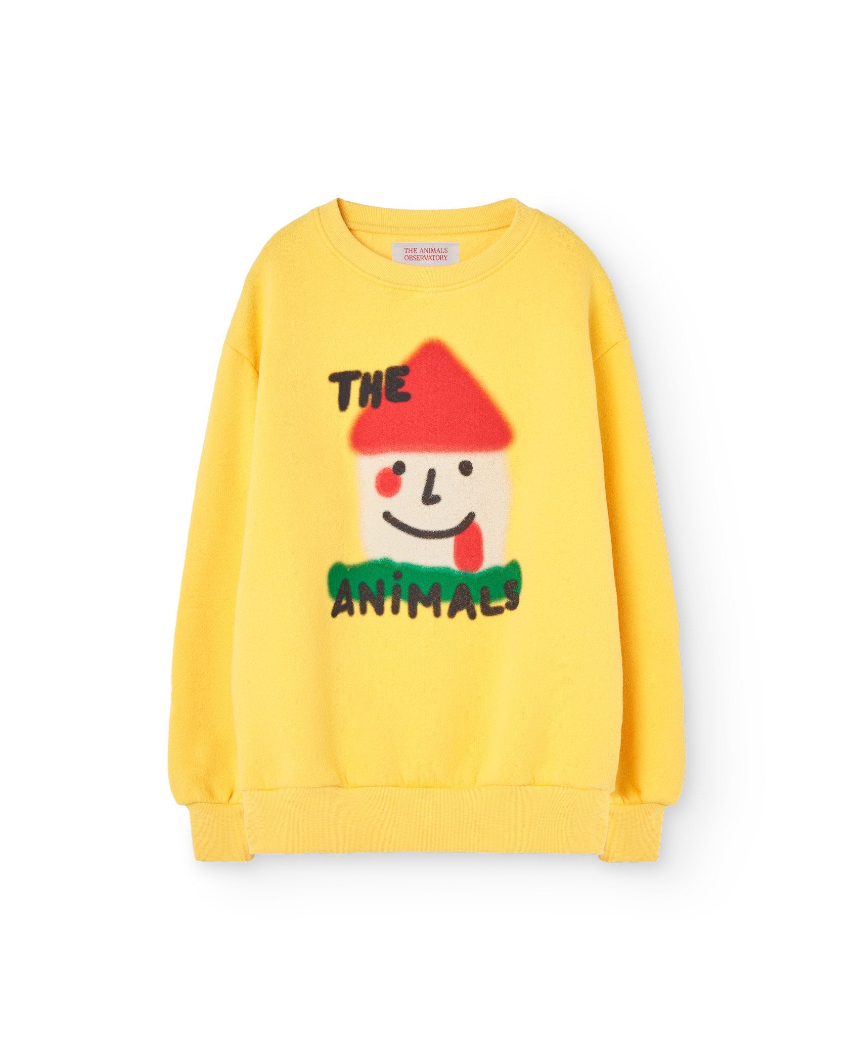 Yellow Home Bear Sweatshirt PRODUCT FRONT