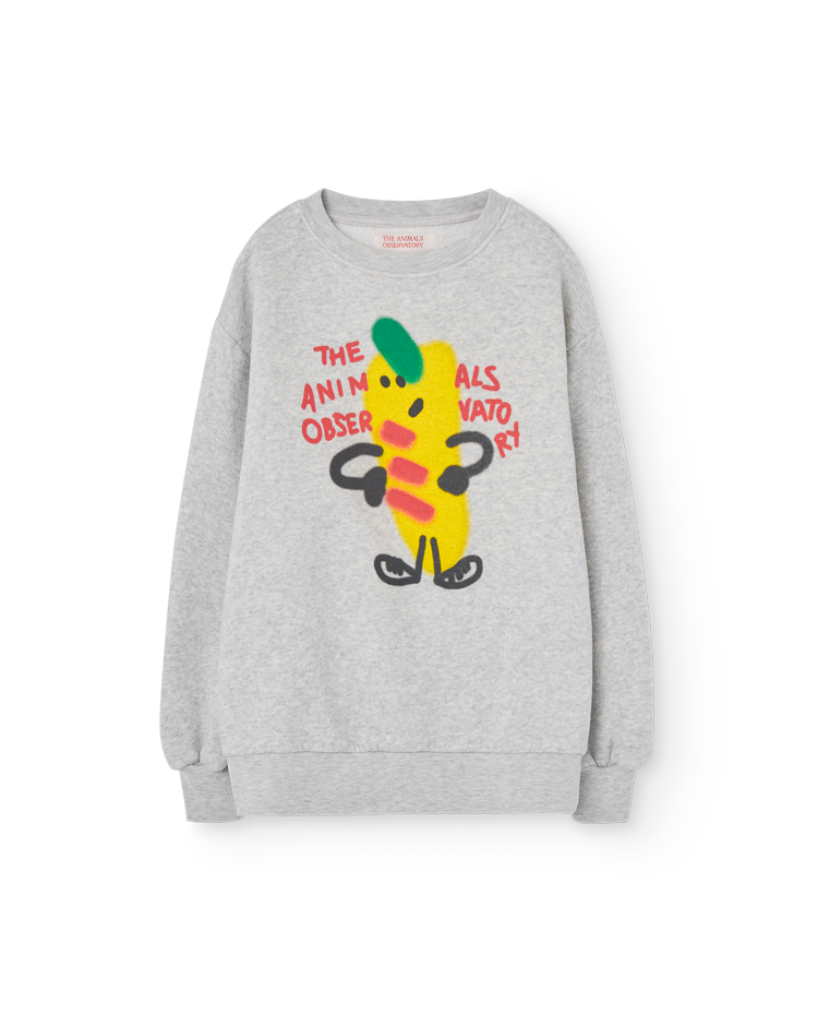 Gray Ananas Bear Sweatshirt