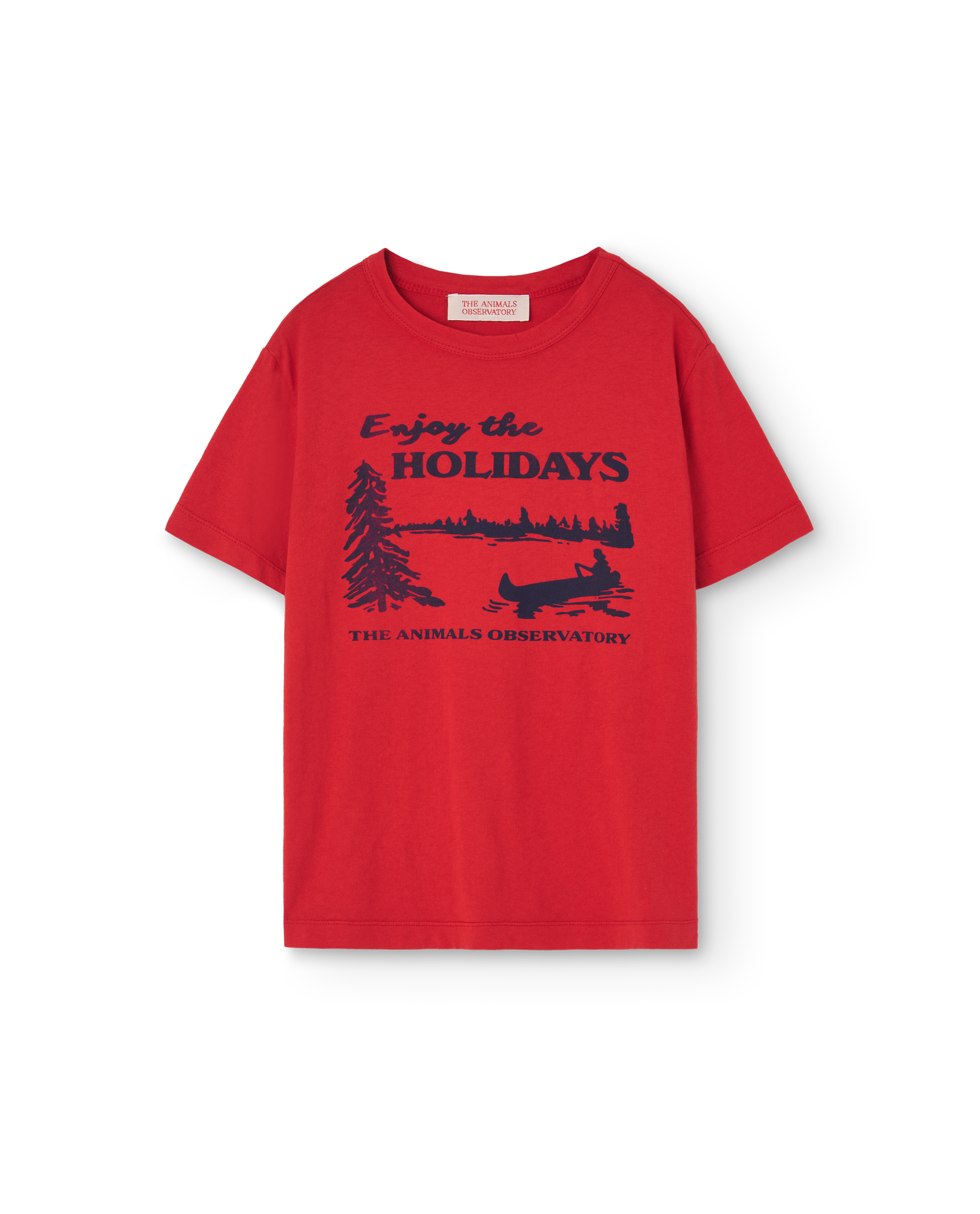 Red Holidays Rooster T-Shirt PRODUCT FRONT