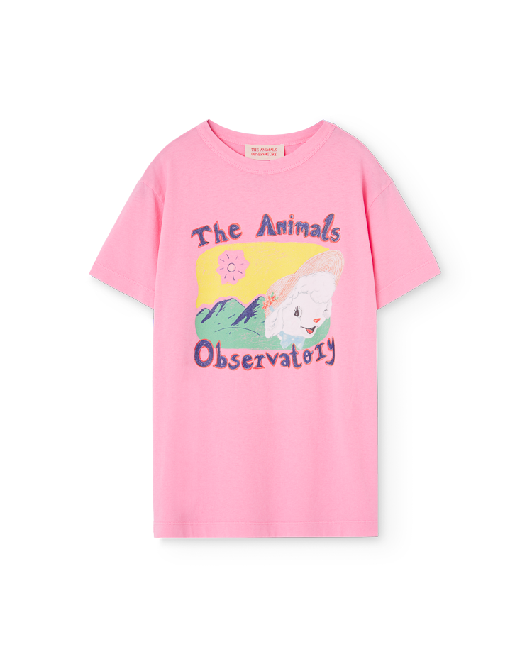 Pink Sheep Rooster T-Shirt COVER