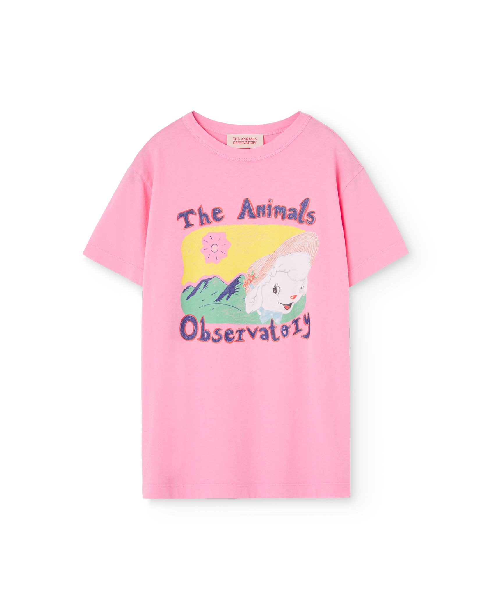 Pink Sheep Rooster T-Shirt PRODUCT FRONT