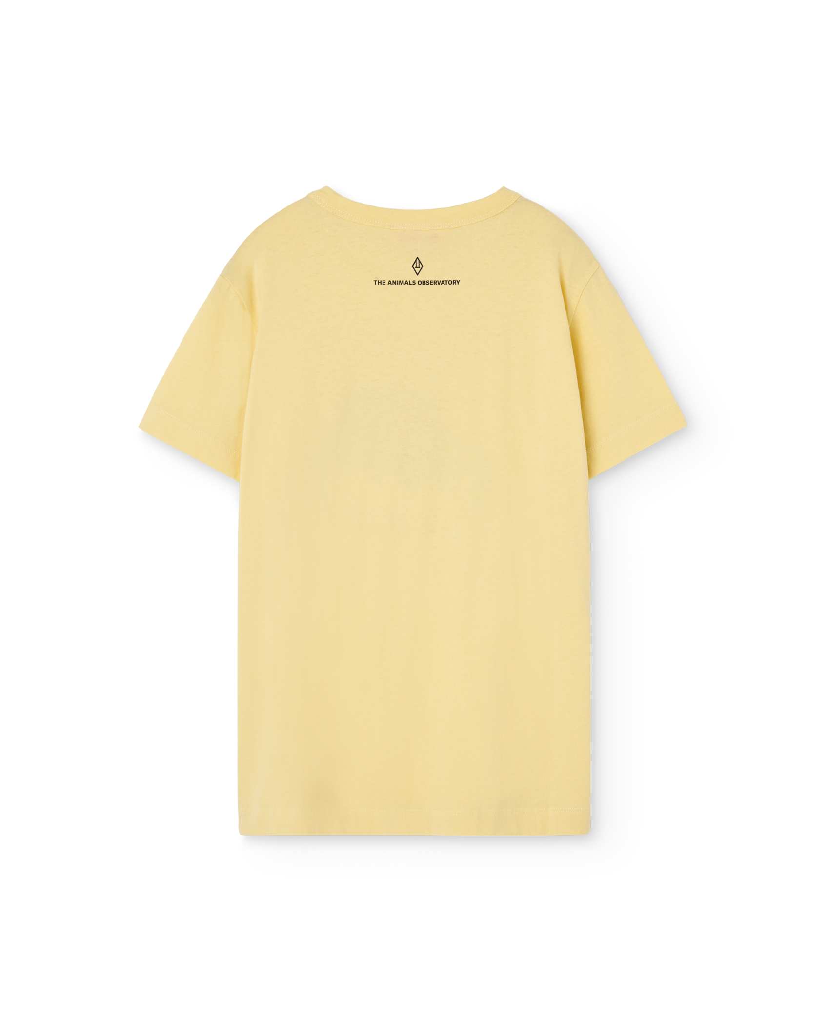 Cream Yellow Truck Rooster T-Shirt PRODUCT BACK