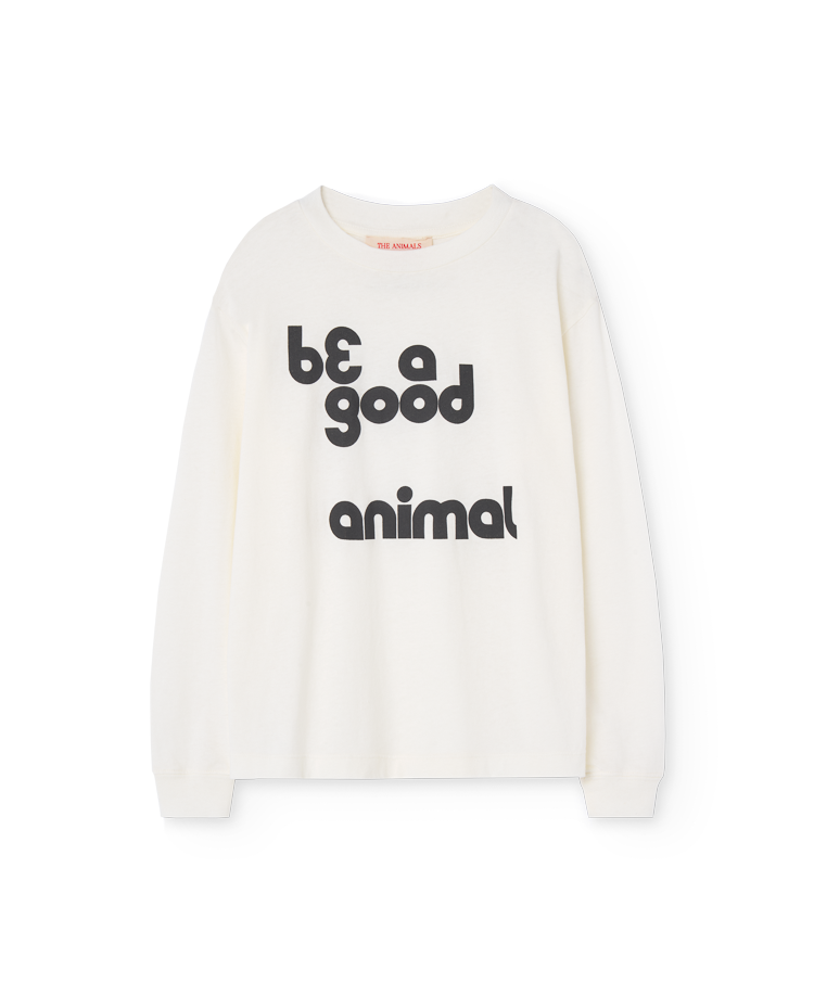 White Animal Dog Long Sleeve T-Shirt COVER