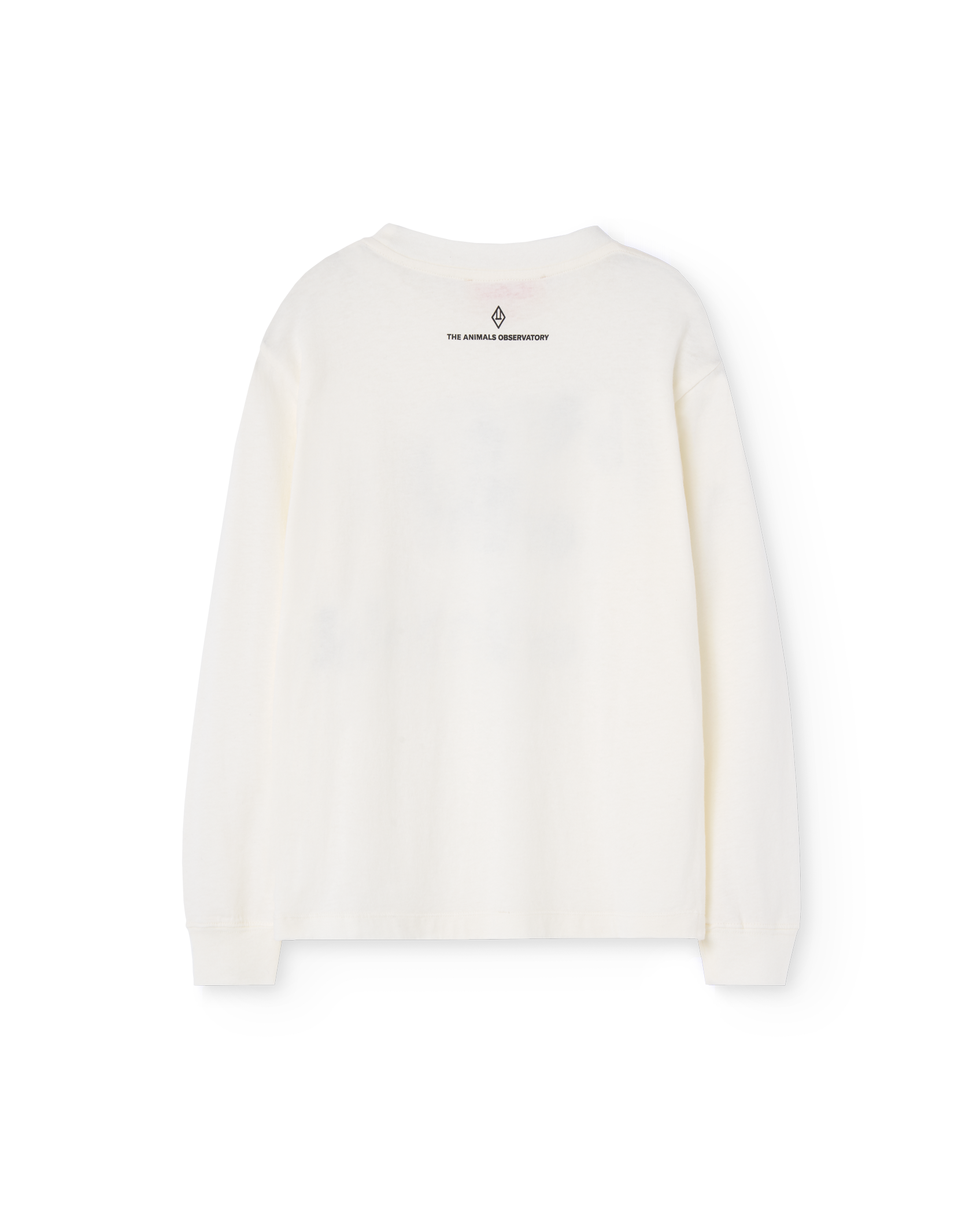 White Animal Dog Long Sleeve T-Shirt PRODUCT BACK