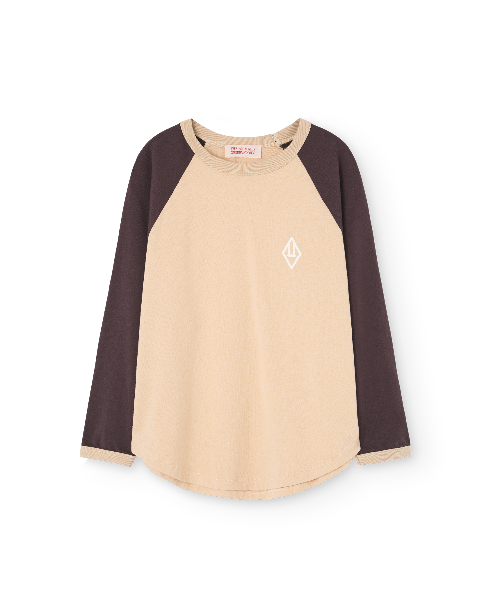 Beige Anteater Long Sleeve T-Shirt PRODUCT FRONT