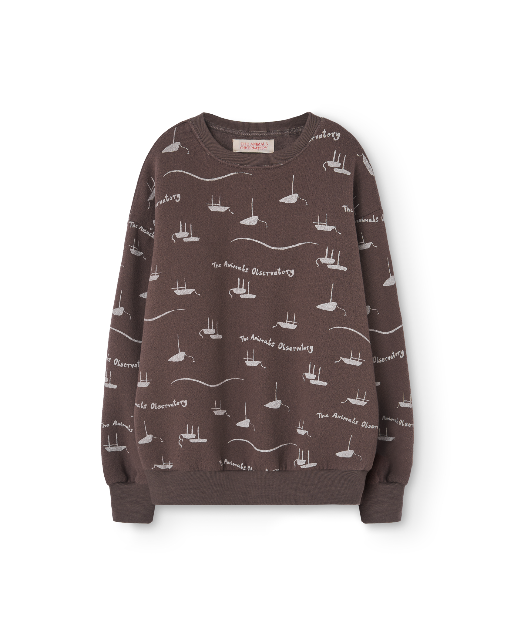 Walnut Boats Bear Sweatshirt PRODUCT FRONT