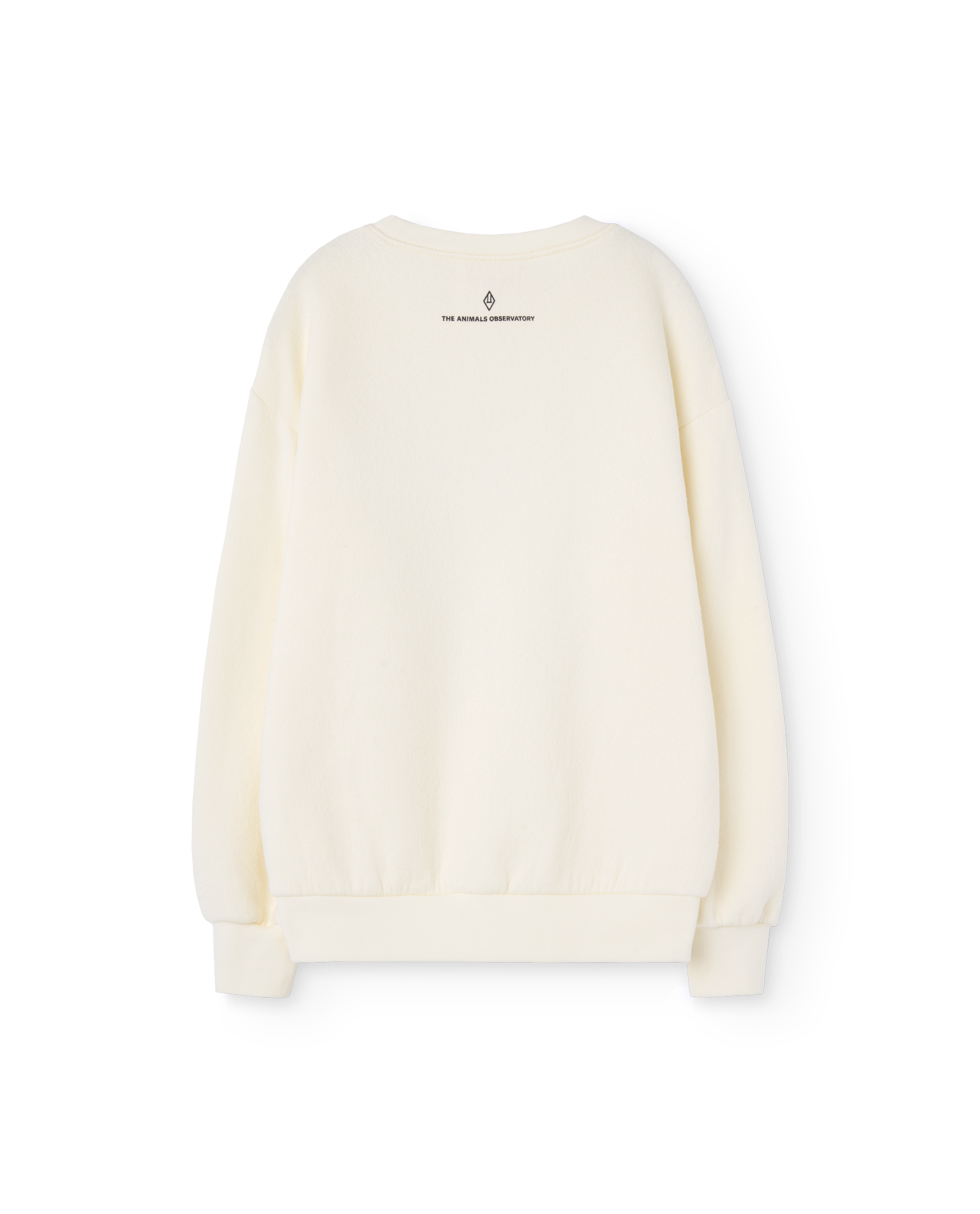 White Flock Bear Sweatshirt PRODUCT BACK