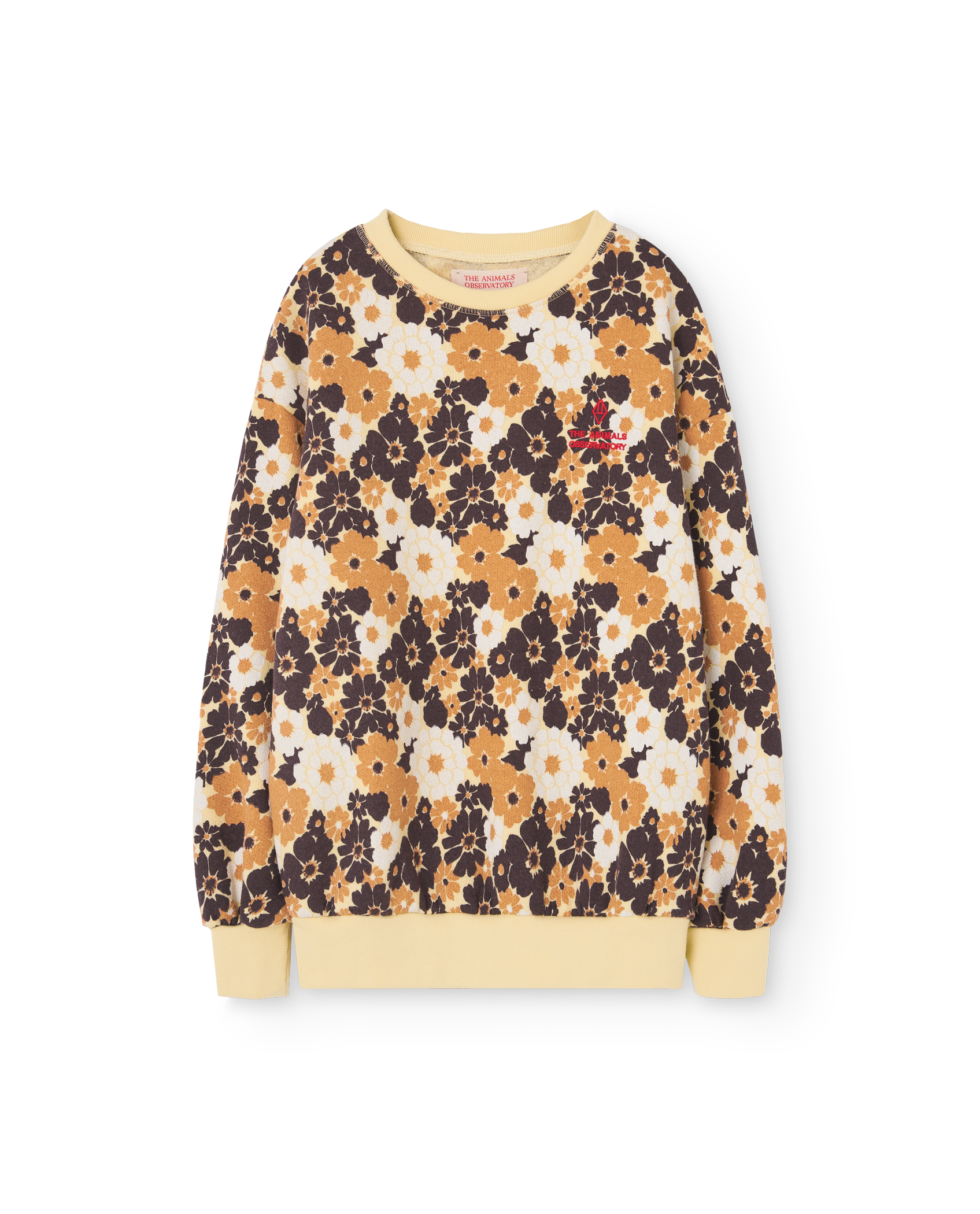 Brown Wallpaper Bear Sweatshirt PRODUCT FRONT