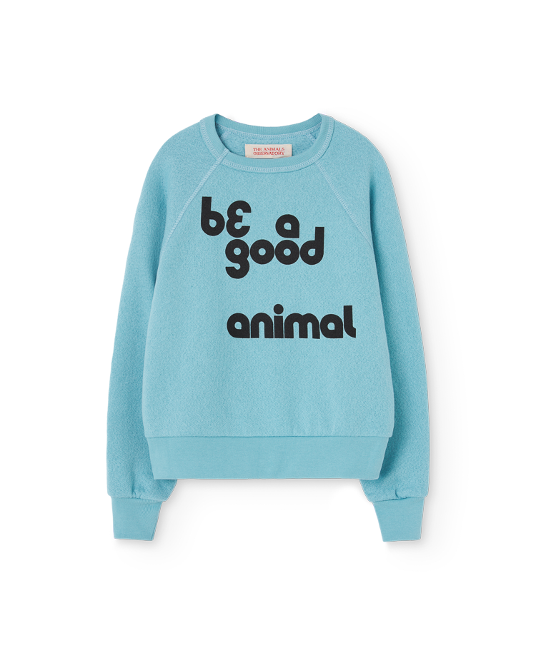 Blue Animal Shark Sweatshirt COVER