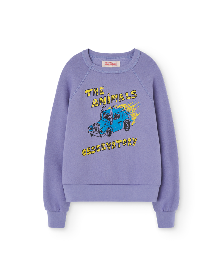 Purple Truck Shark Sweatshirt COVER