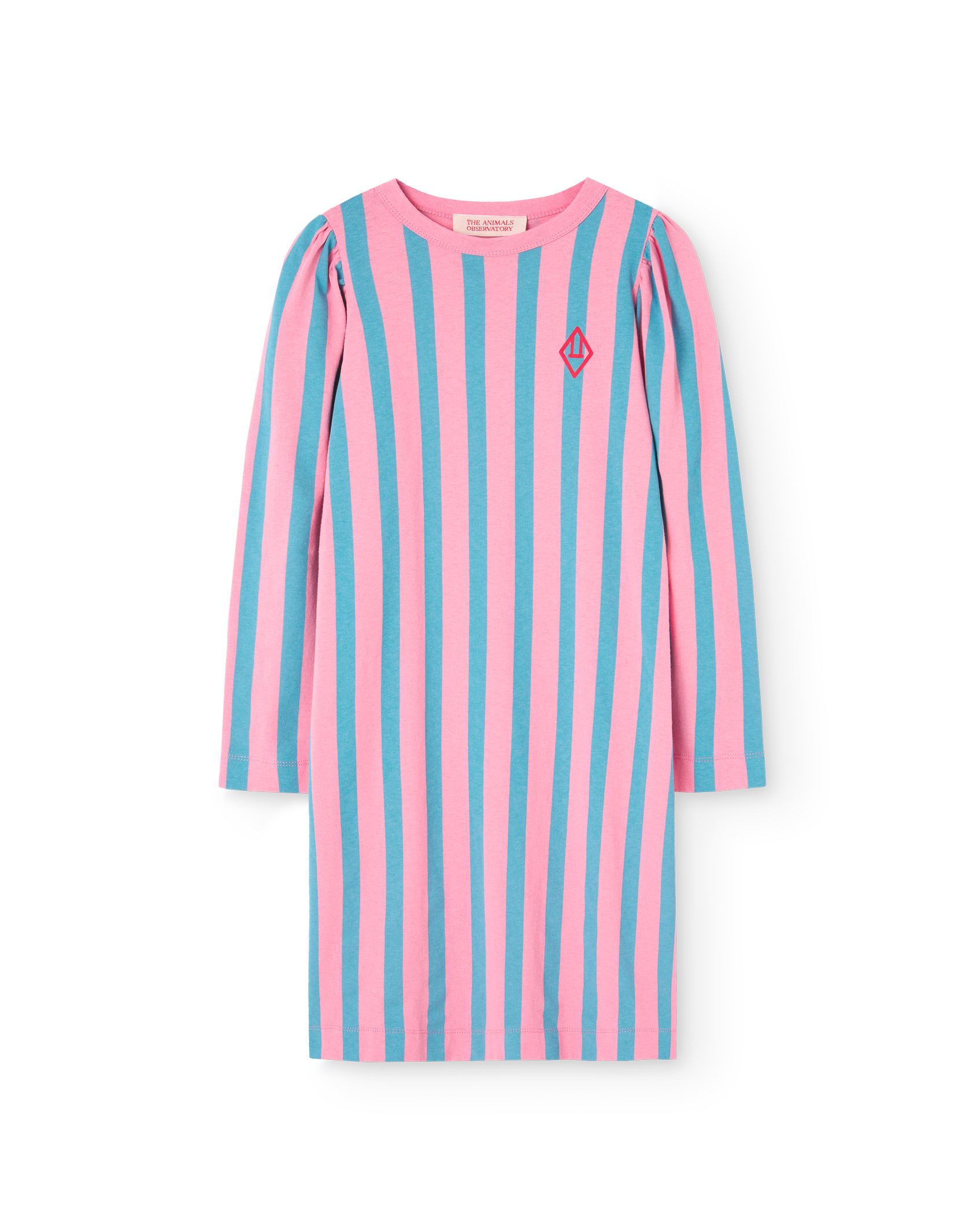 Pink Stripes Dog Dress PRODUCT FRONT