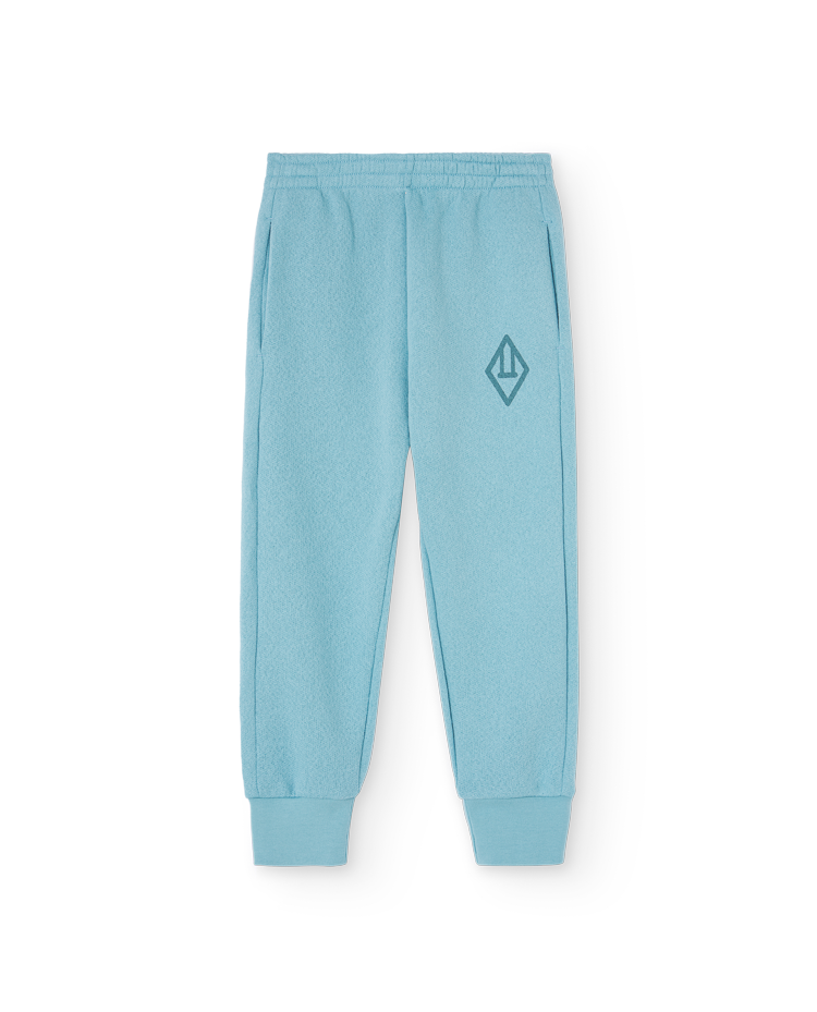 Blue Symbol Panther Sweatpants COVER